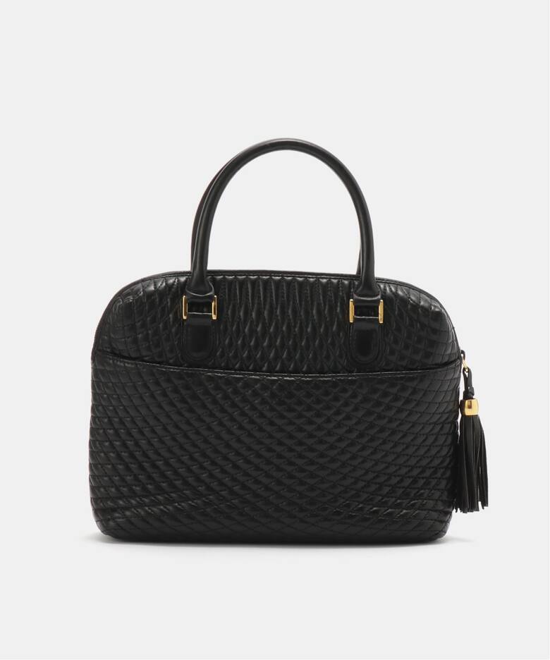 VINTAGE BALLY/バリー】タッセル ハンドバッグ（ハンドバッグ 