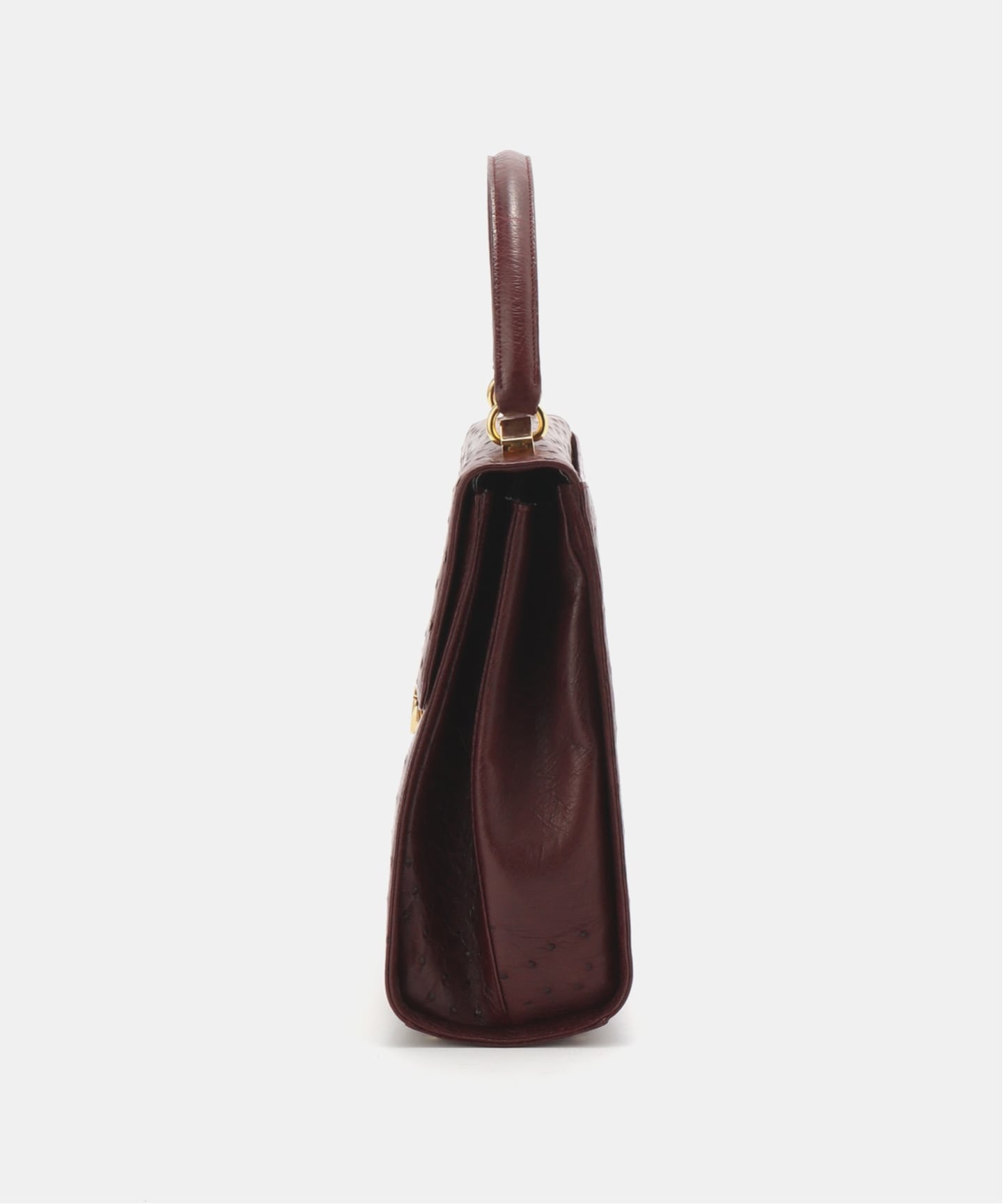 VINTAGE BALLY/バリー】2wayバッグ ostrich（ハンドバッグ
