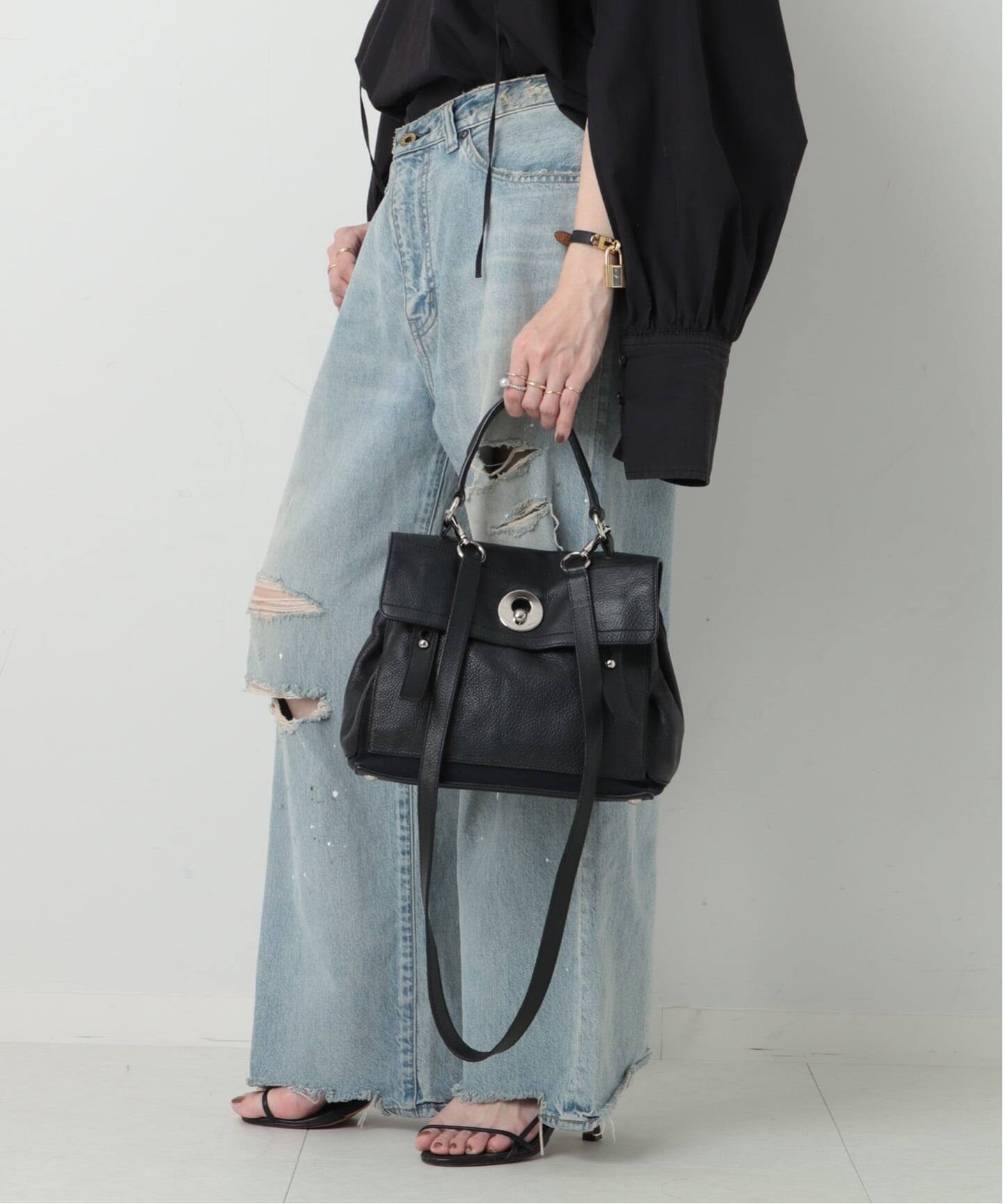 チ*ナ様 サンローランSAINT LAURENT ミューズトゥ　ハンドバッグ SAINT LAURENT/サンローラン】Muse two 2way（ハンドバッグ