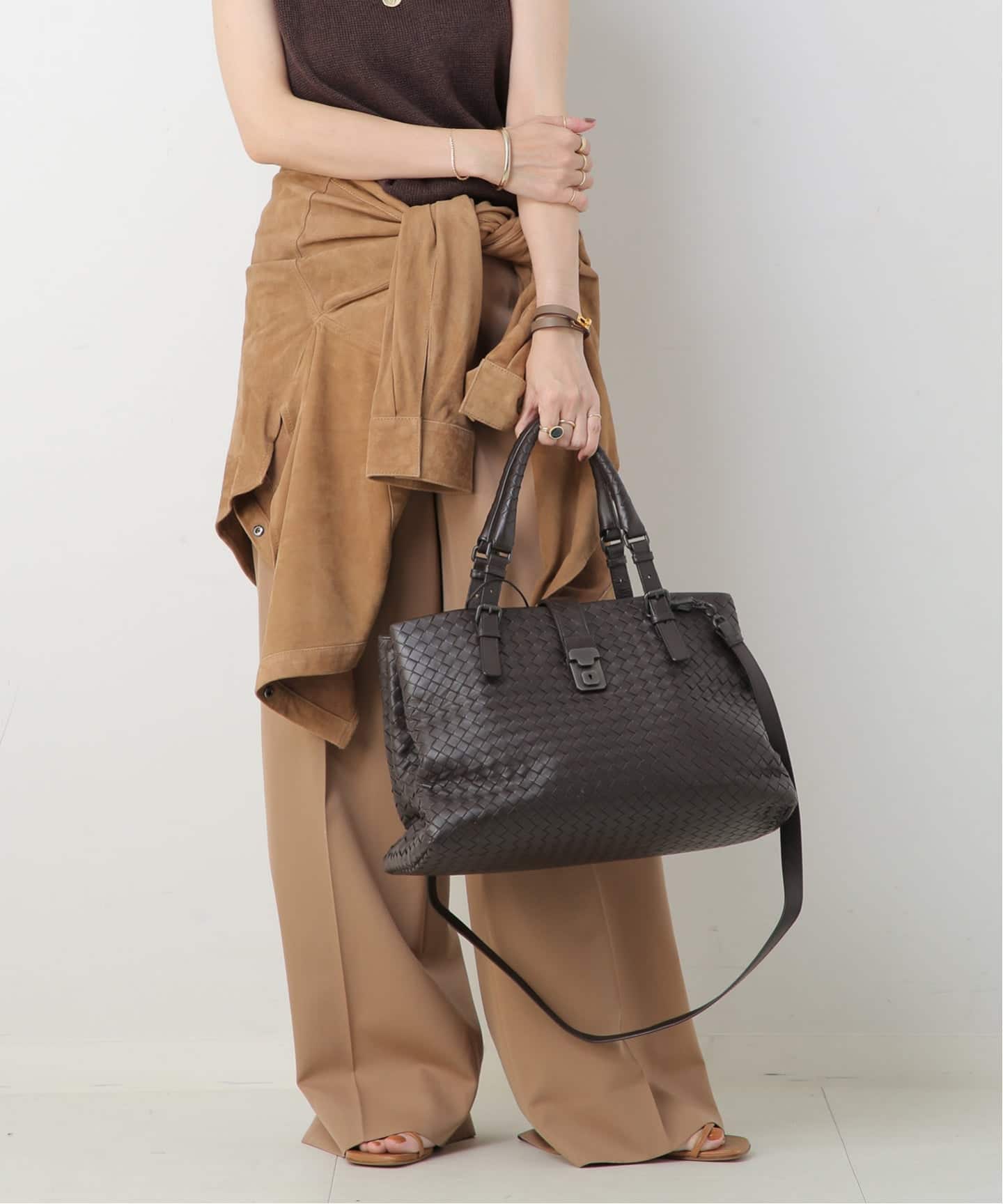 VINTAGE BOTTEGA VENETA/ボッテガ ヴェネタ】ハンドバッグ 2way