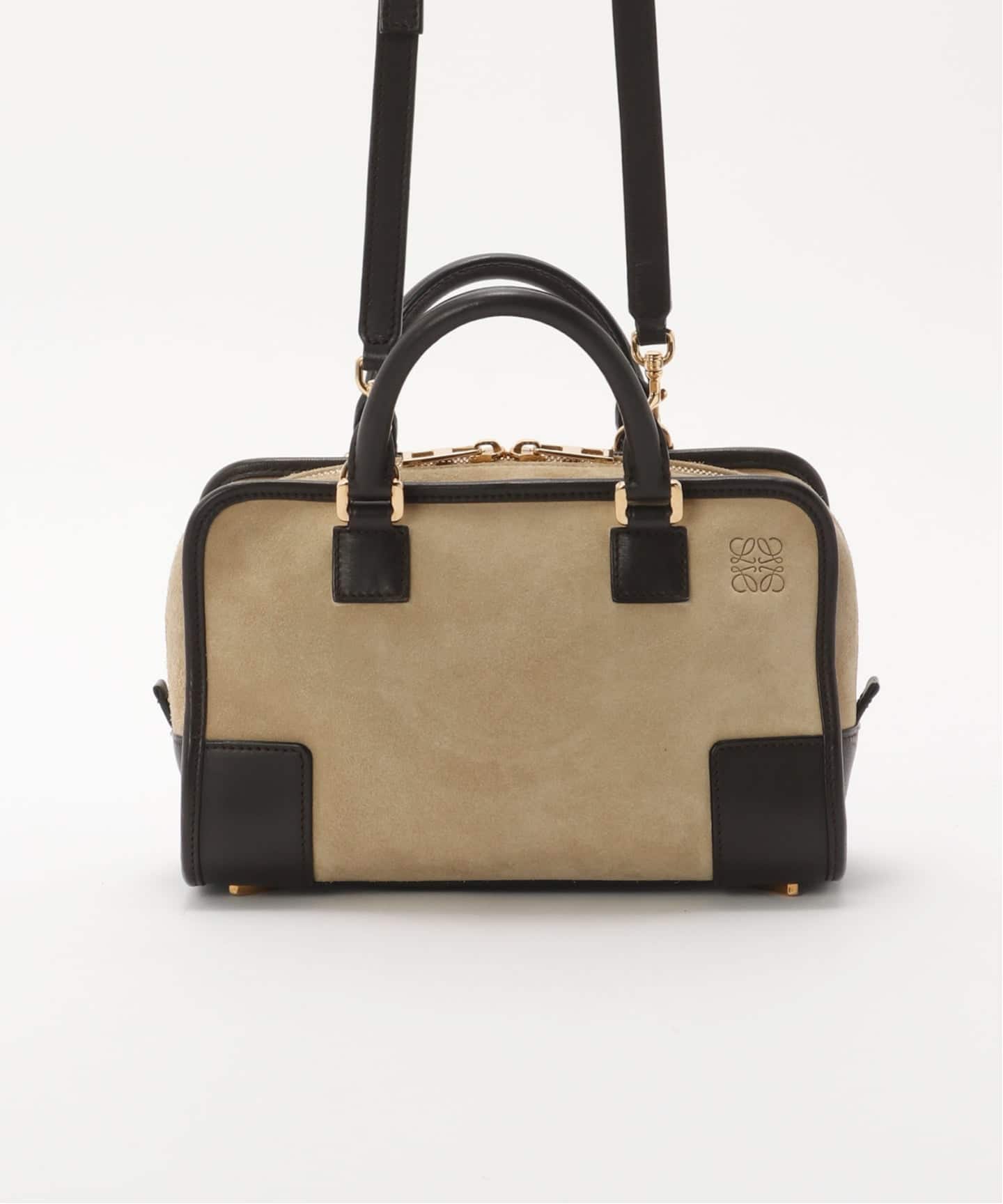 VINTAGE LOEWE/ロエベ】 Amazona 23 2way suede（ハンドバッグ