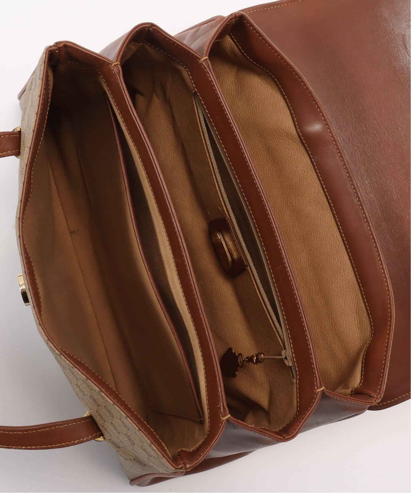 VINTAGE GUCCI /グッチ】ハンドバッグ micro gg（ハンドバッグ