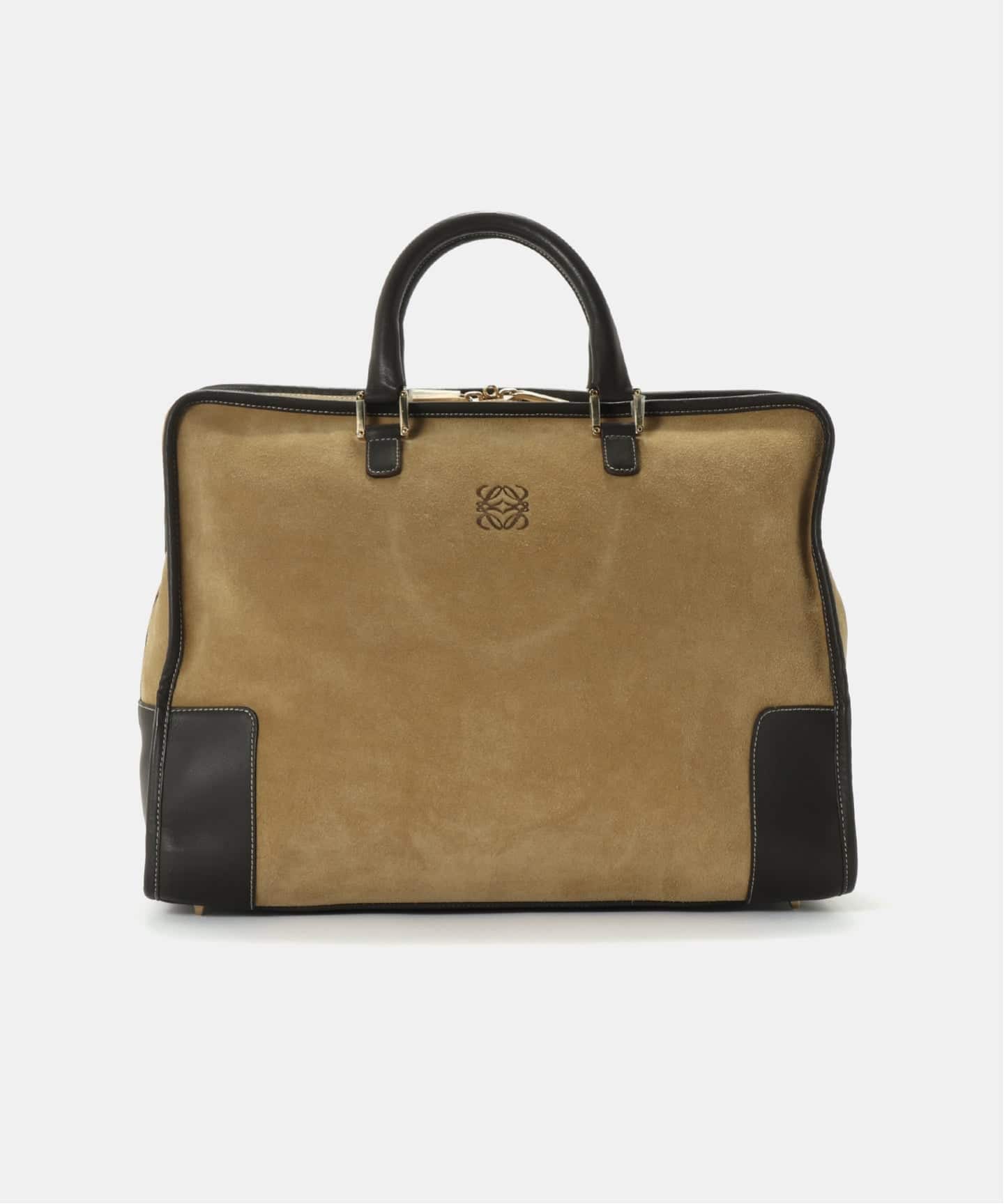 VINTAGE LOEWE/ロエベ】ボストンバッグ anagram suede（ボストンバッグ