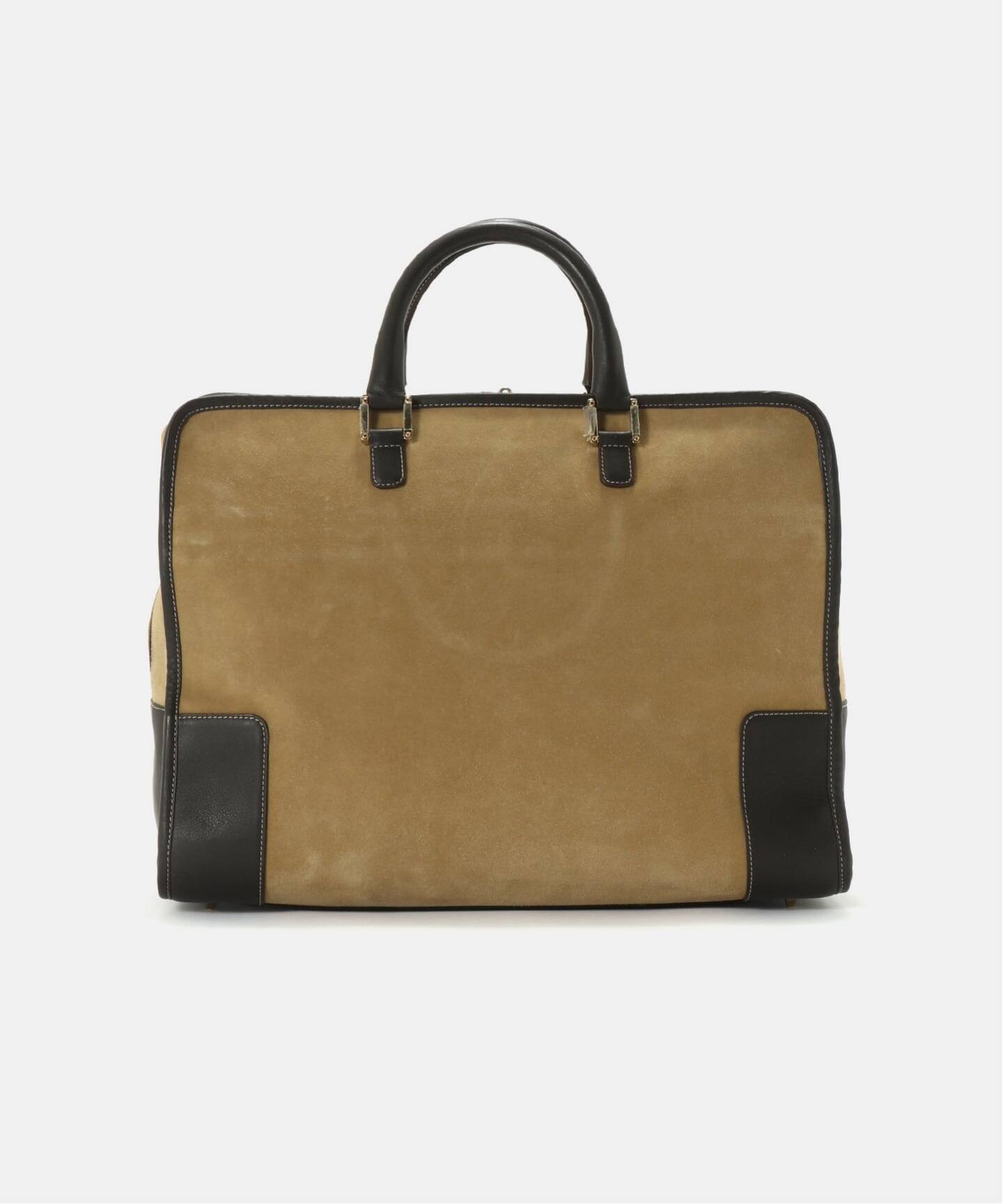 VINTAGE LOEWE/ロエベ】ボストンバッグ anagram suede（ボストンバッグ