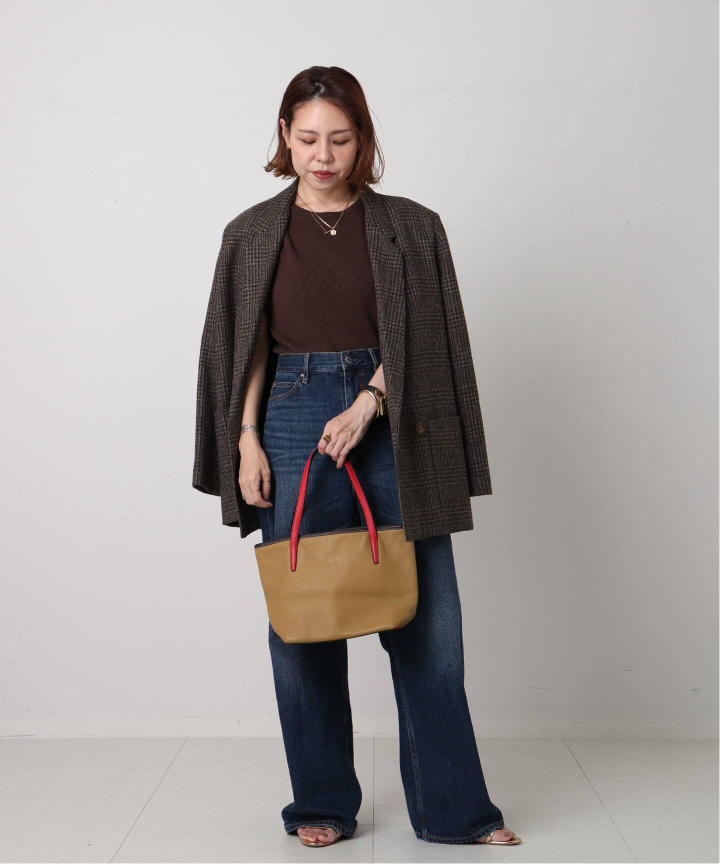 VINTAGE LOEWE/ロエベ】トートバッグ anagram（トートバッグ