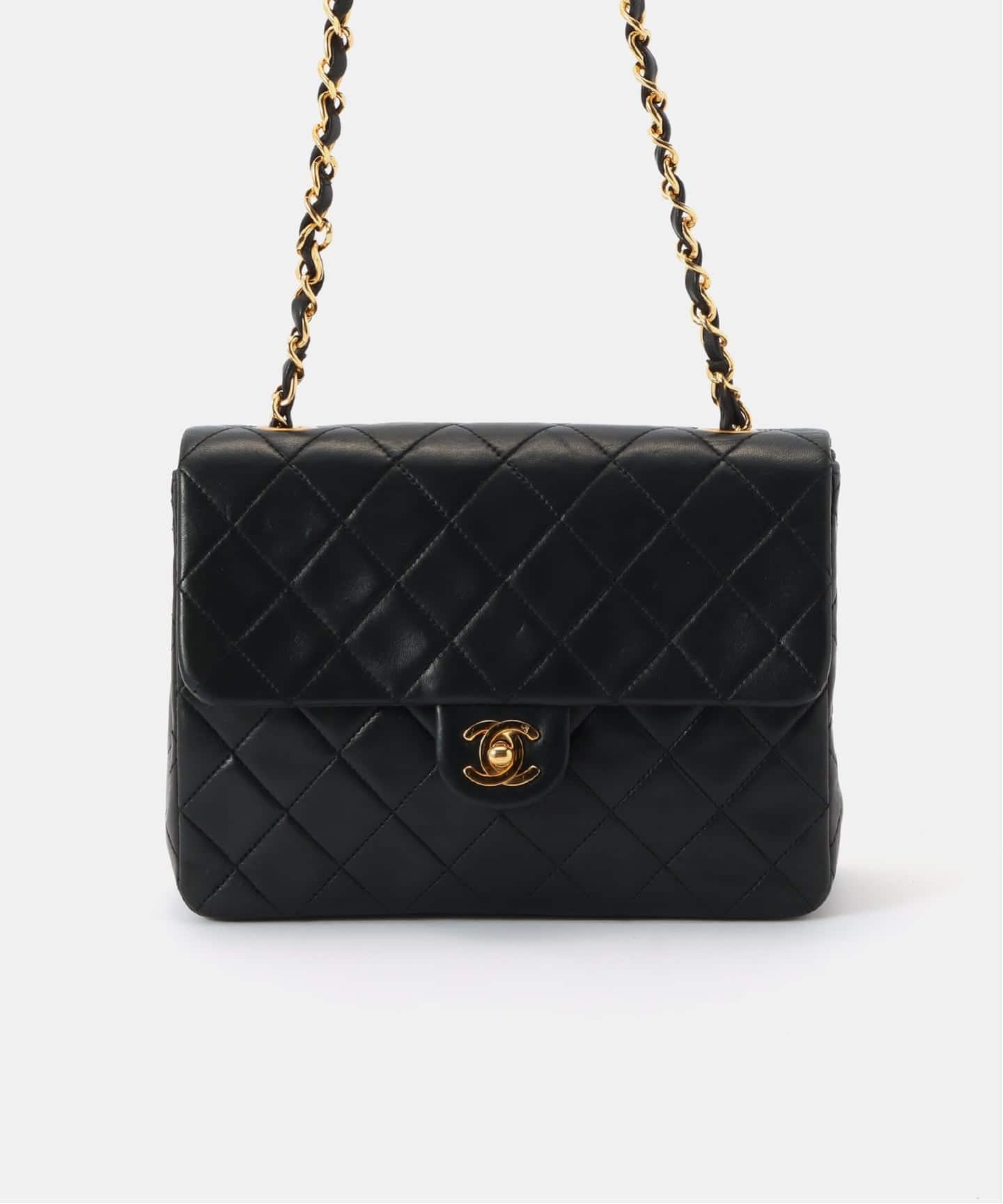 VINTAGE CHANEL/シャネル】 Matelasse チェーンショルダーバッグ 20