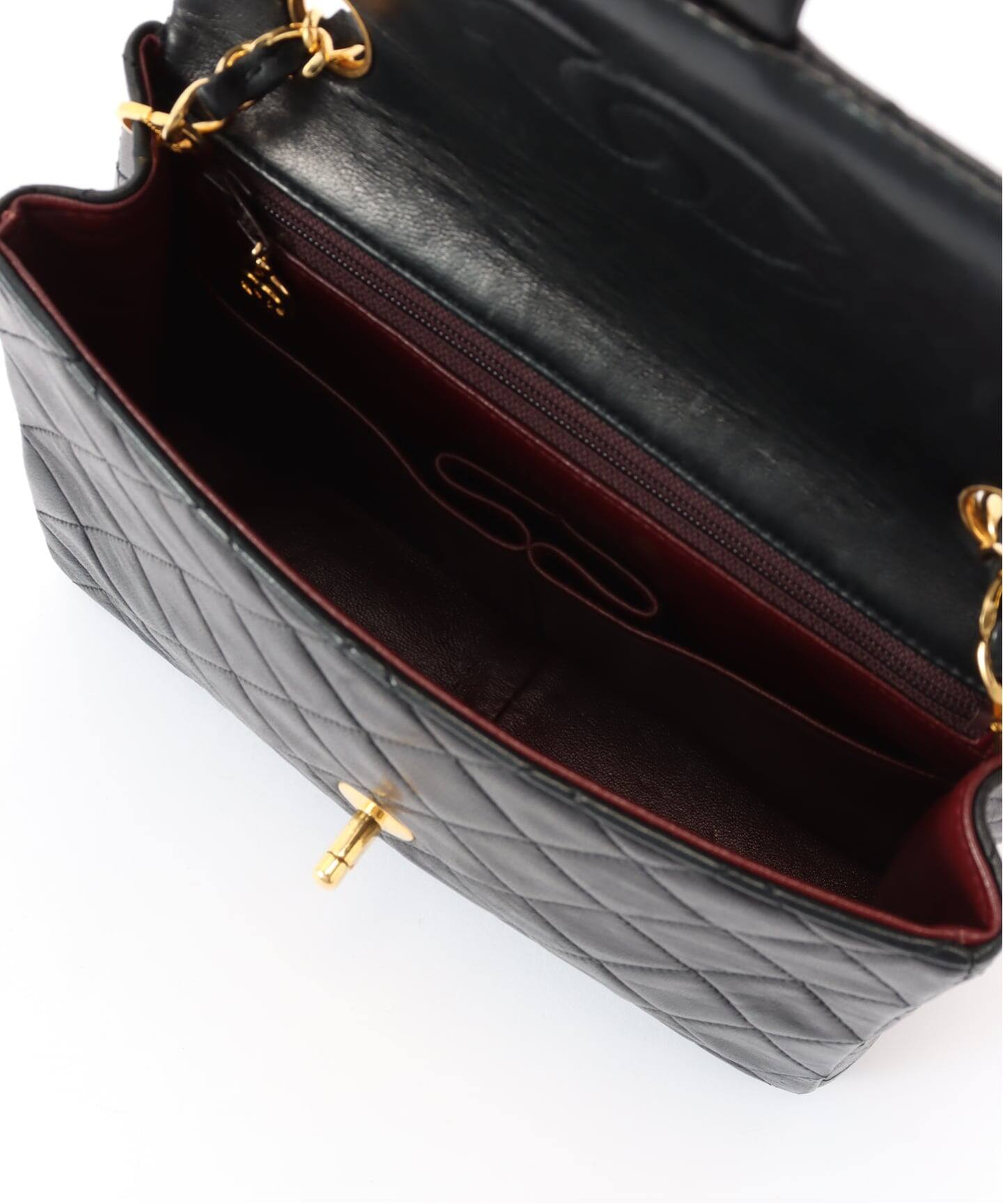 【ヴィンテージ】シャネル 23053 ショルダーバッグ CHANEL ヴィンテージ シャネル ココマーク ショルダーバッグ ブラック