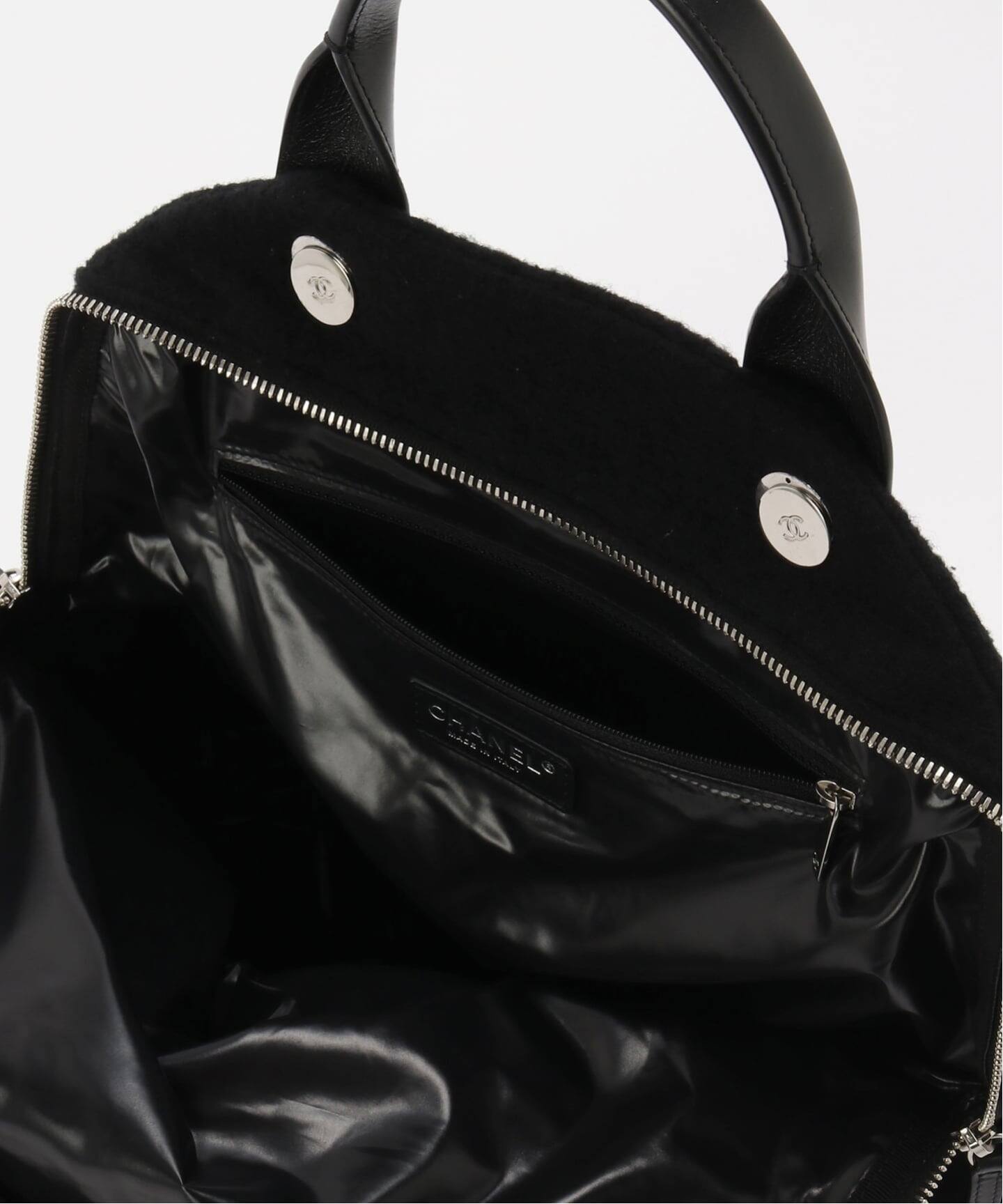 CHANEL/シャネル】Paris hamburg 2wayバッグ felt（ハンドバッグ