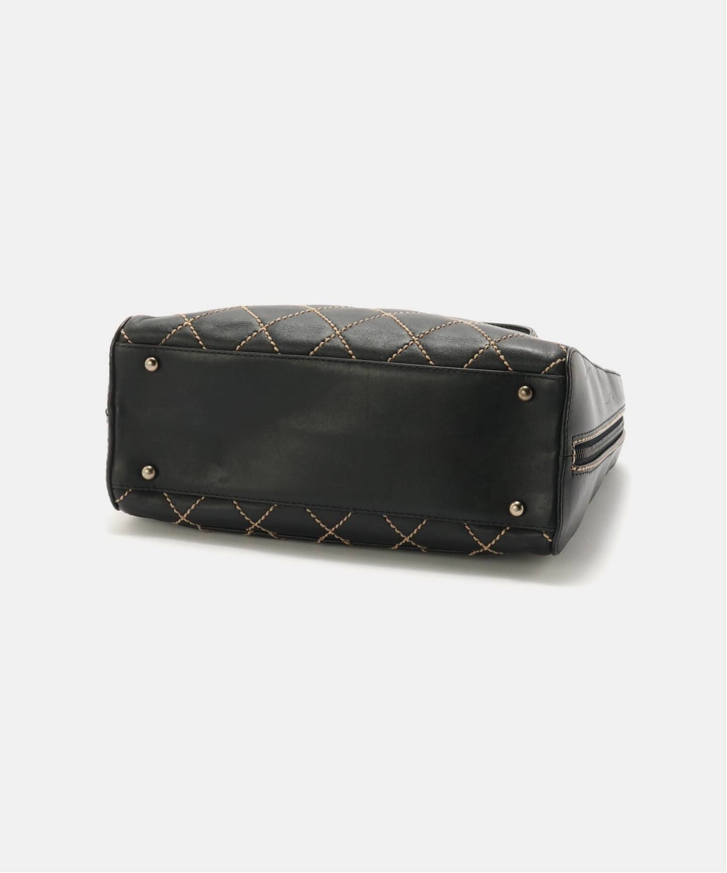 VINTAGE CHANEL/シャネル】Wild stitch ボストンバッグ（ハンドバッグ
