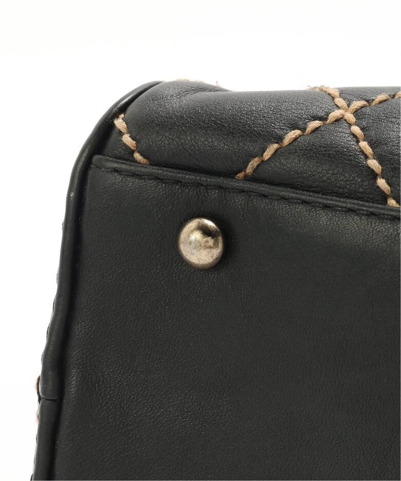 VINTAGE CHANEL/シャネル】Wild stitch ボストンバッグ（ハンドバッグ 