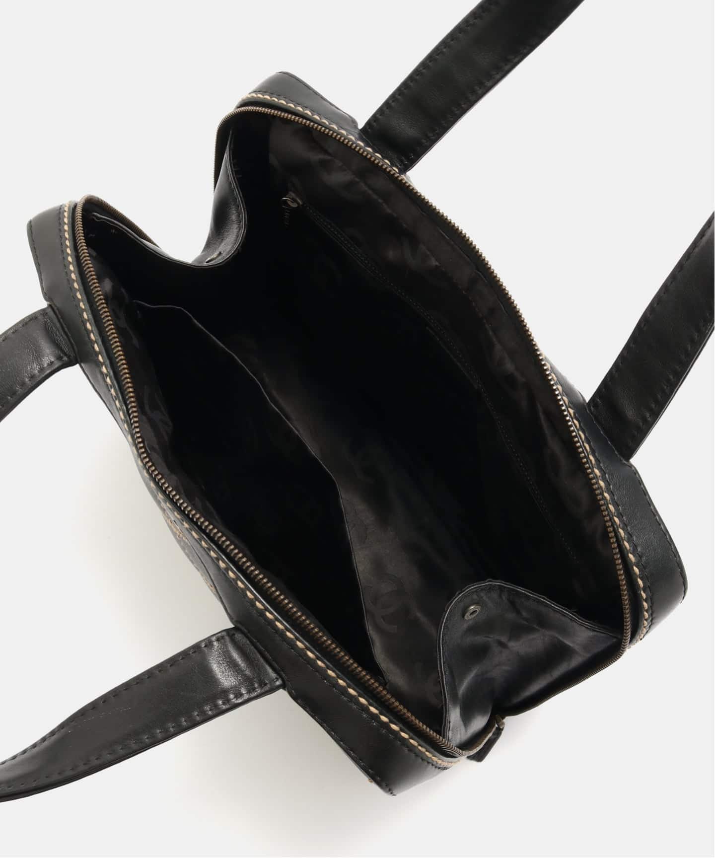 VINTAGE CHANEL/シャネル】Wild stitch ボストンバッグ（ハンドバッグ
