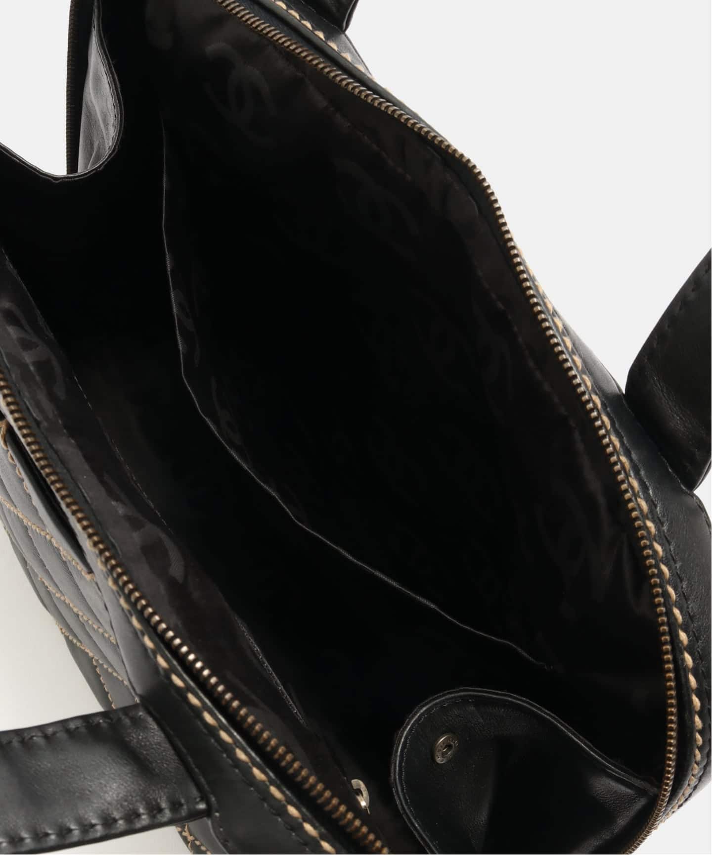 VINTAGE CHANEL/シャネル】Wild stitch ボストンバッグ（ハンドバッグ