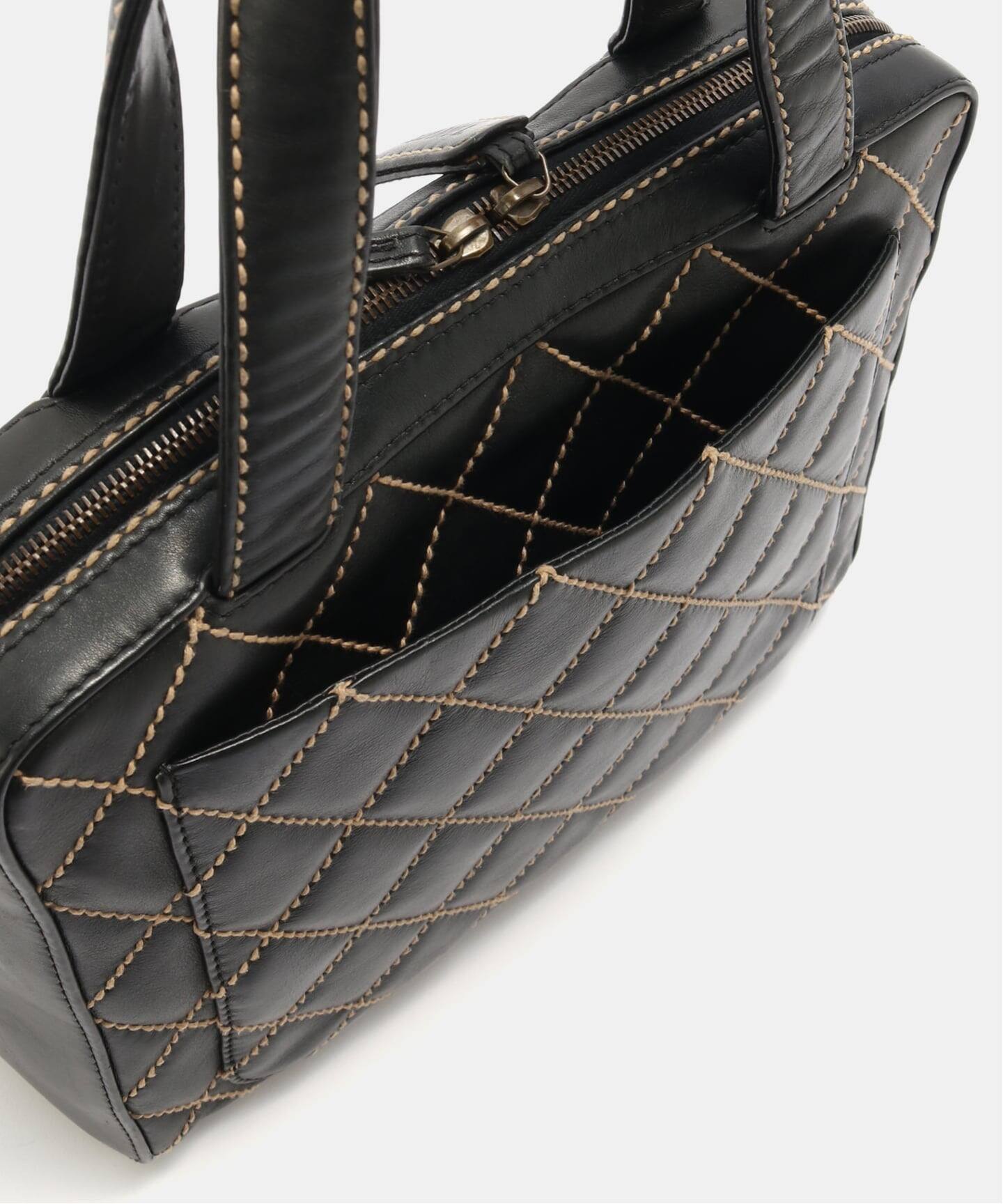 VINTAGE CHANEL/シャネル】Wild stitch ボストンバッグ（ハンドバッグ