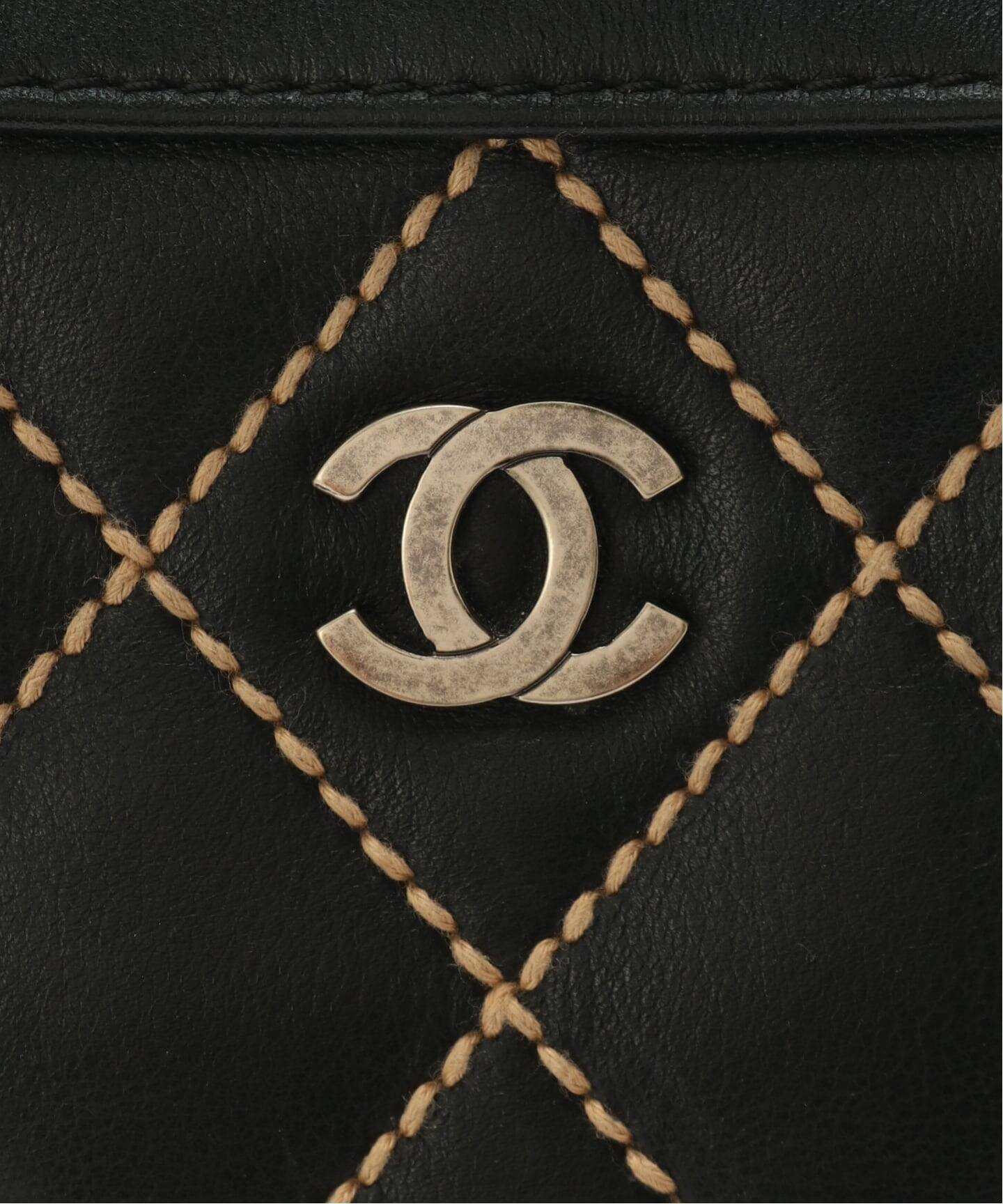 VINTAGE CHANEL/シャネル】Wild stitch ボストンバッグ（ハンドバッグ