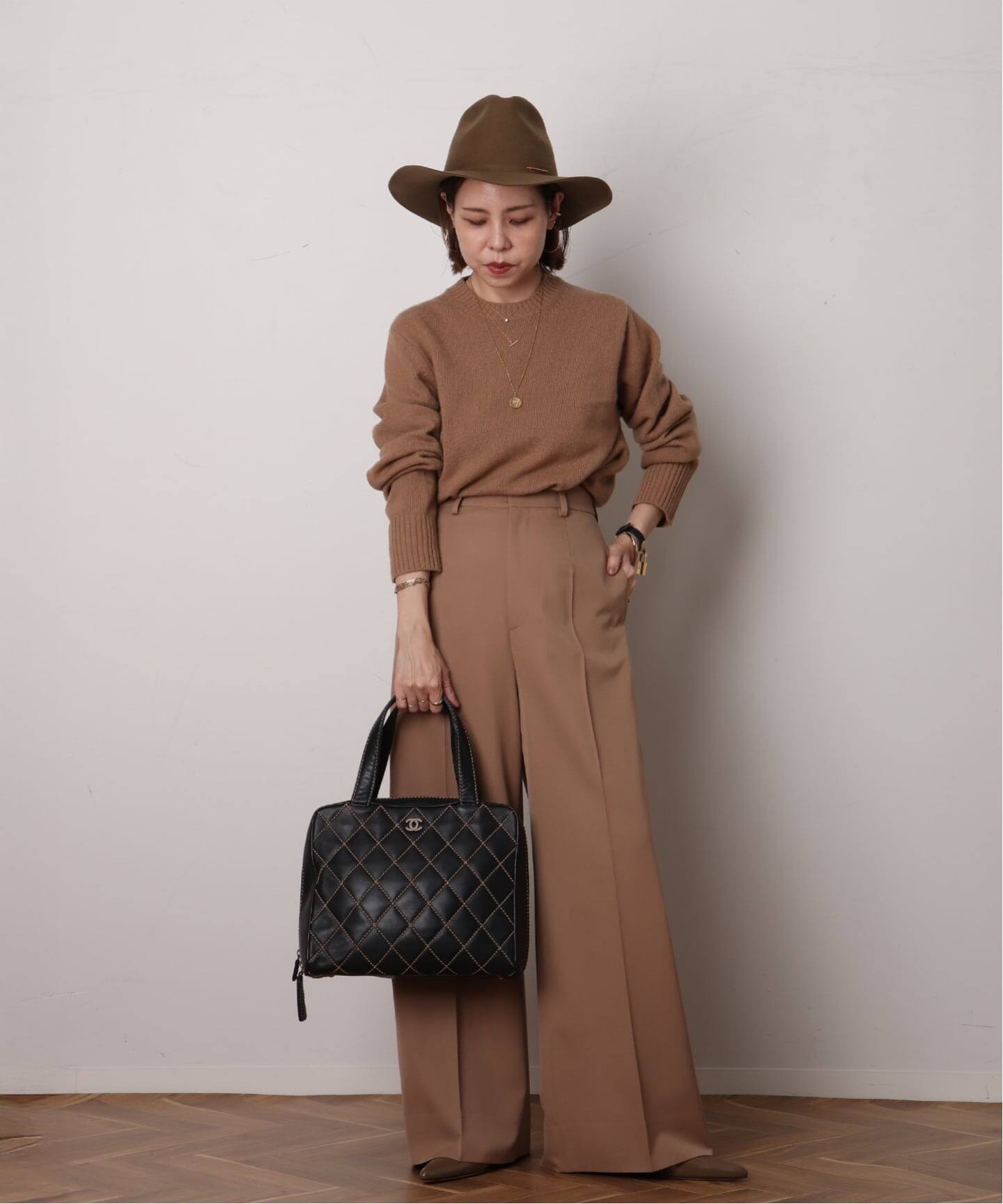 VINTAGE CHANEL/シャネル】Wild stitch ボストンバッグ