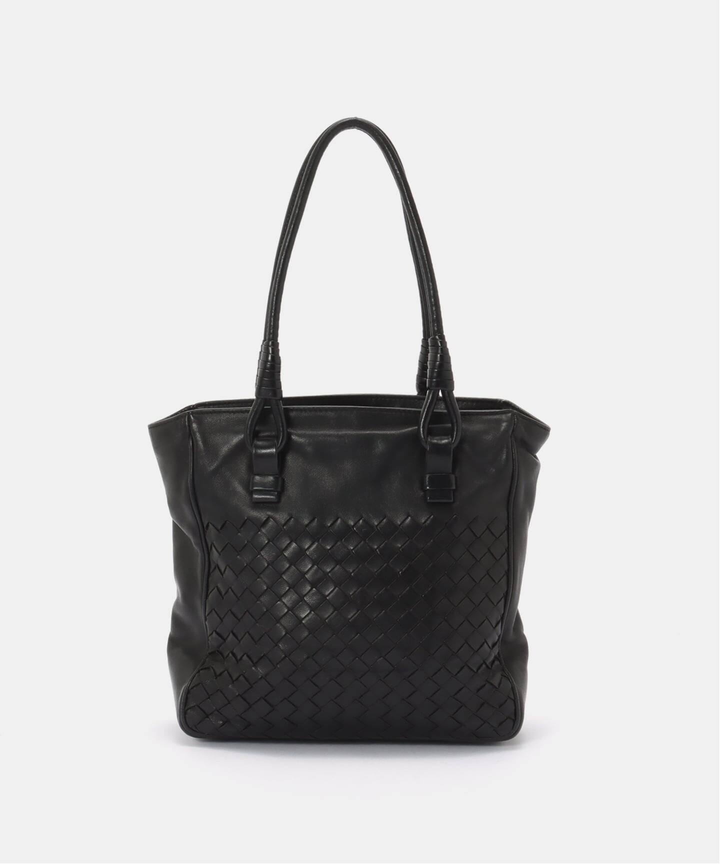 VINTAGE BOTTEGA VENETA/ボッテガ ヴェネタ】ハンドバッグ intrecciato