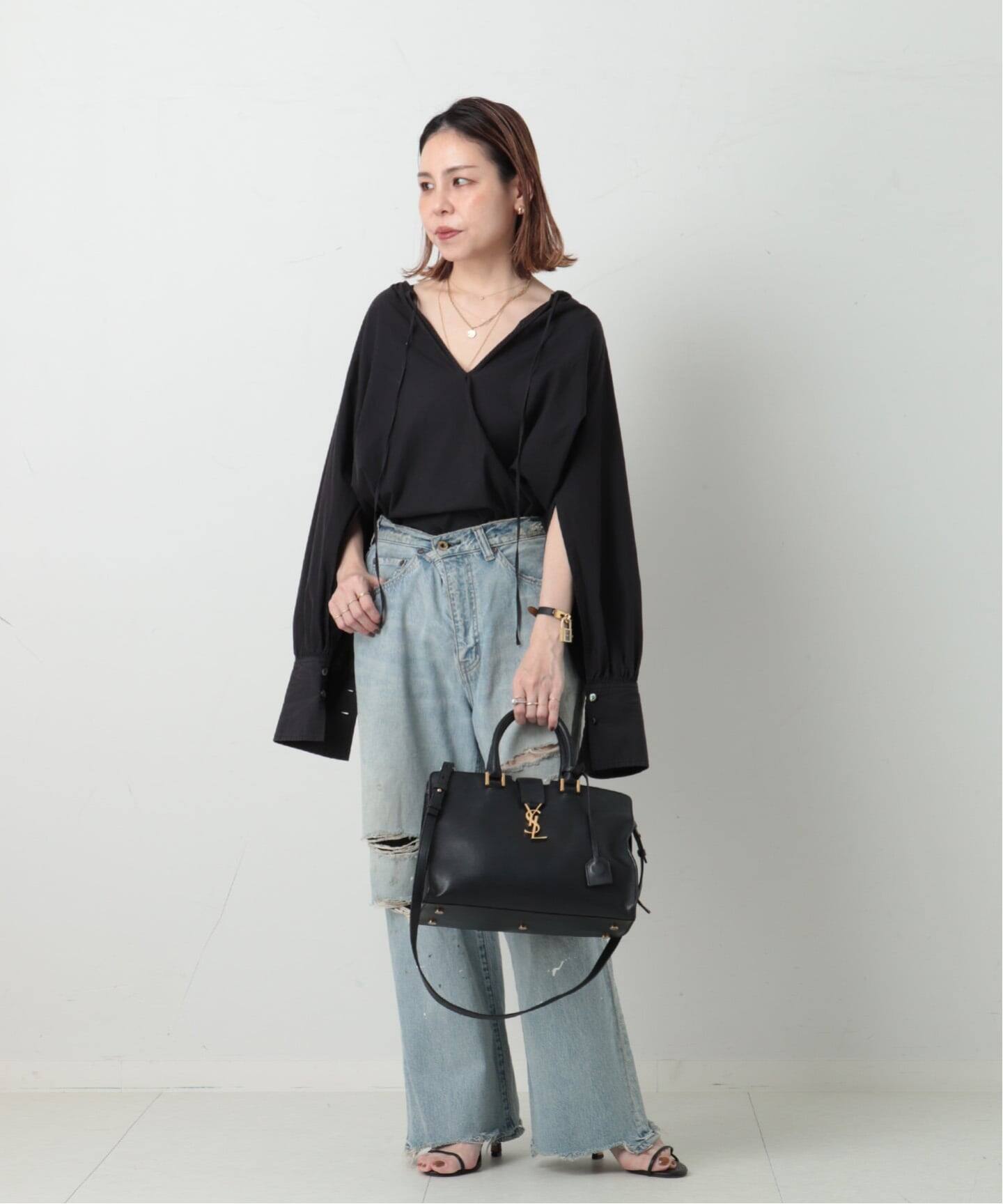 SAINT LAURENT/サンローラン】 Baby Cabas 2way（ハンドバッグ 
