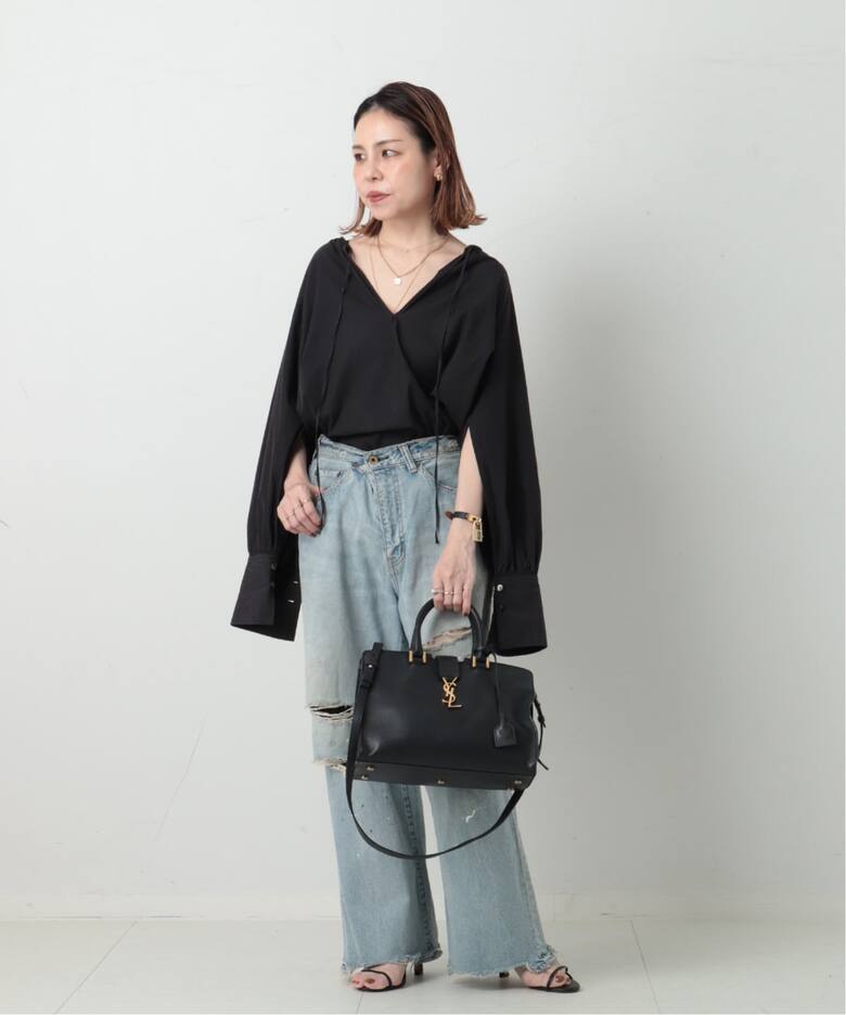SAINT LAURENT/サンローラン】 Baby Cabas 2way（ハンドバッグ 