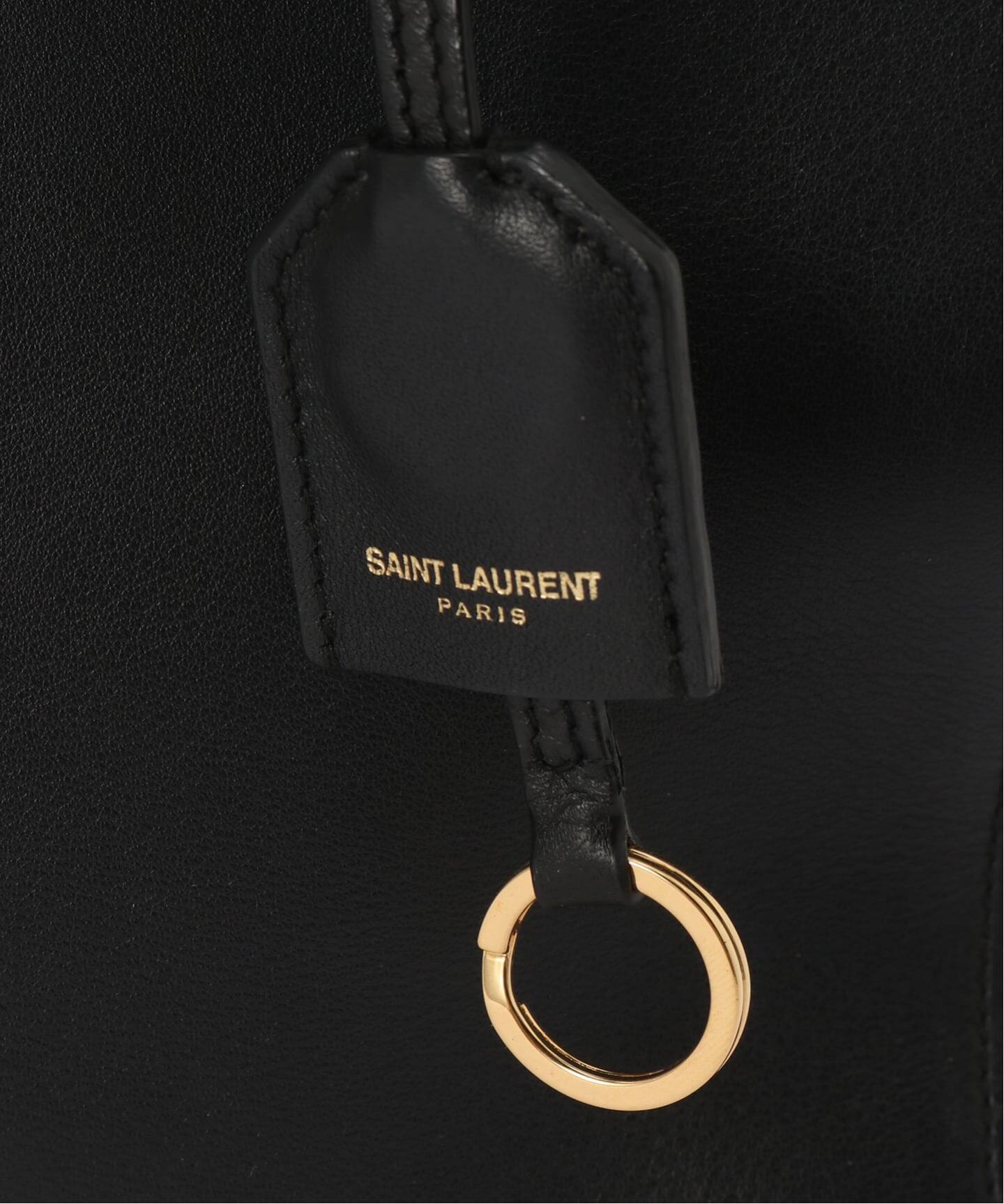 YSL イヴ・サンローラン ネックストラップ ロゴチャーム キーリング