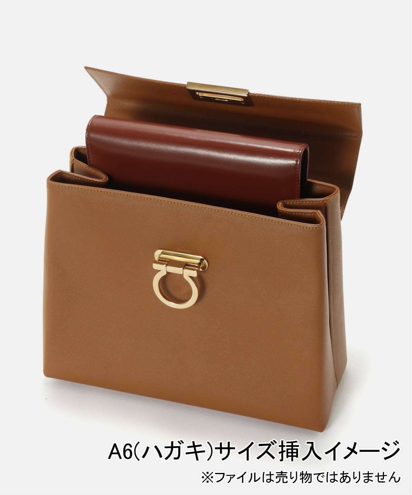 VINTAGE FERRAGAMO/フェラガモ】Gancini 2wayバッグ（ハンドバッグ