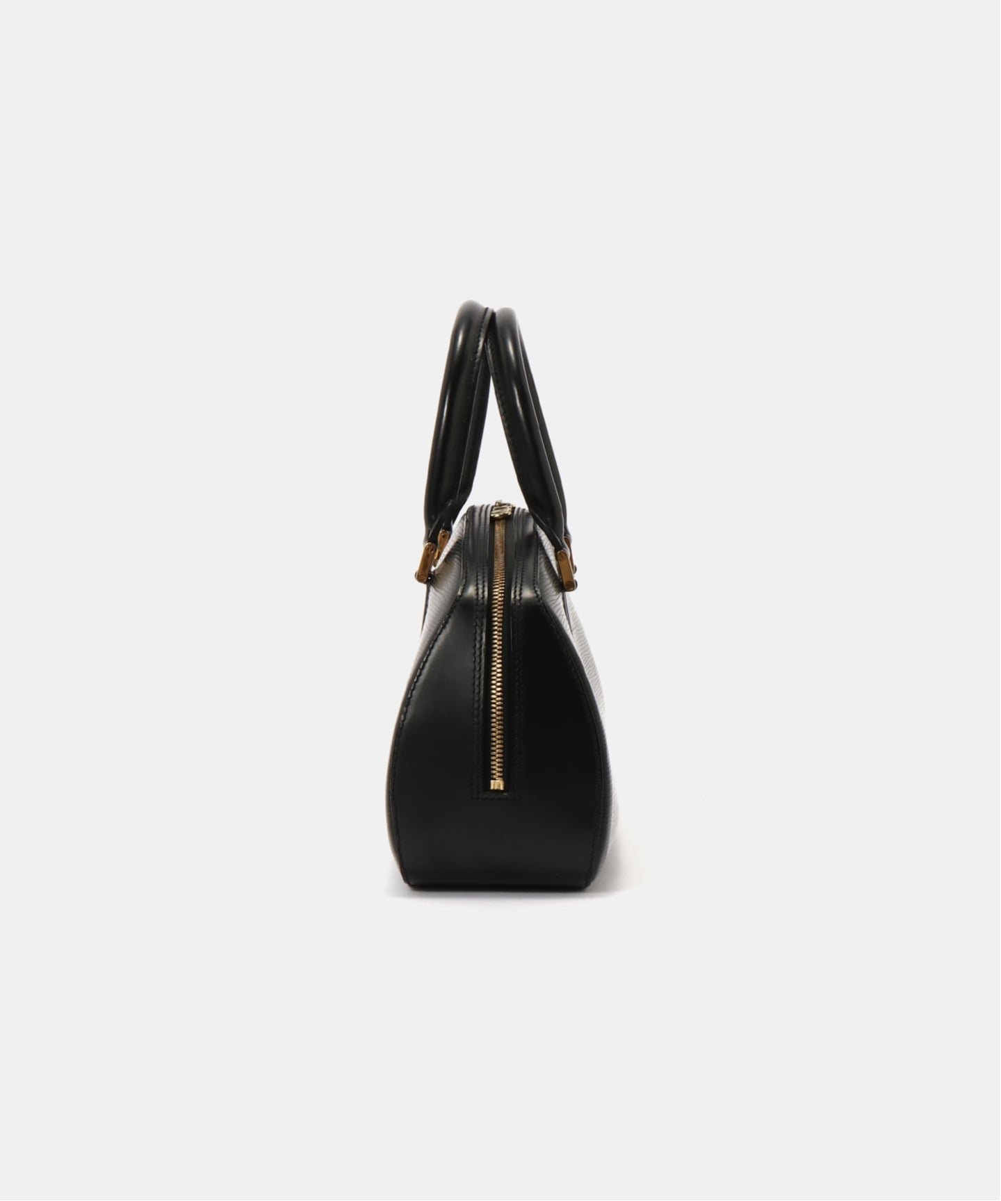 Louis Vuitton ブラック ゴールド バングル　本体と付属の袋のみ VINTAGE LOUIS VUITTON/ルイ ヴィトン】Jasmin epi（ハンドバッグ