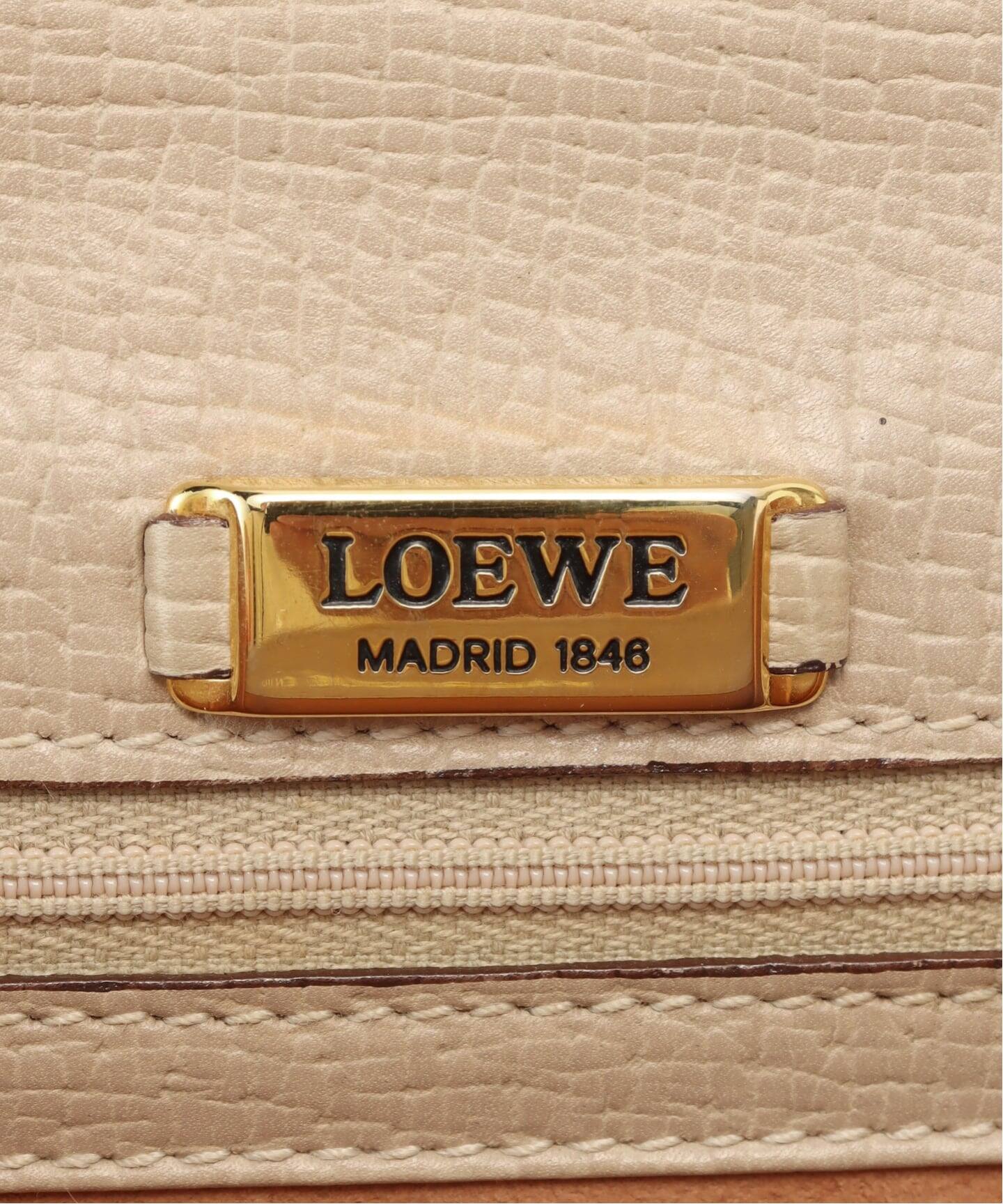 VINTAGE LOEWE/ロエベ】Barcelona ハンドバッグ（ハンドバッグ