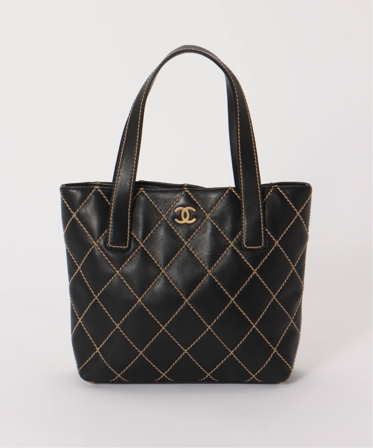 VINTAGE CHANEL/シャネル】Wild stitch トートバッグ（トートバッグ