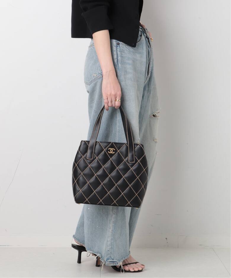 VINTAGE CHANEL/シャネル】Wild stitch トートバッグ（トートバッグ 