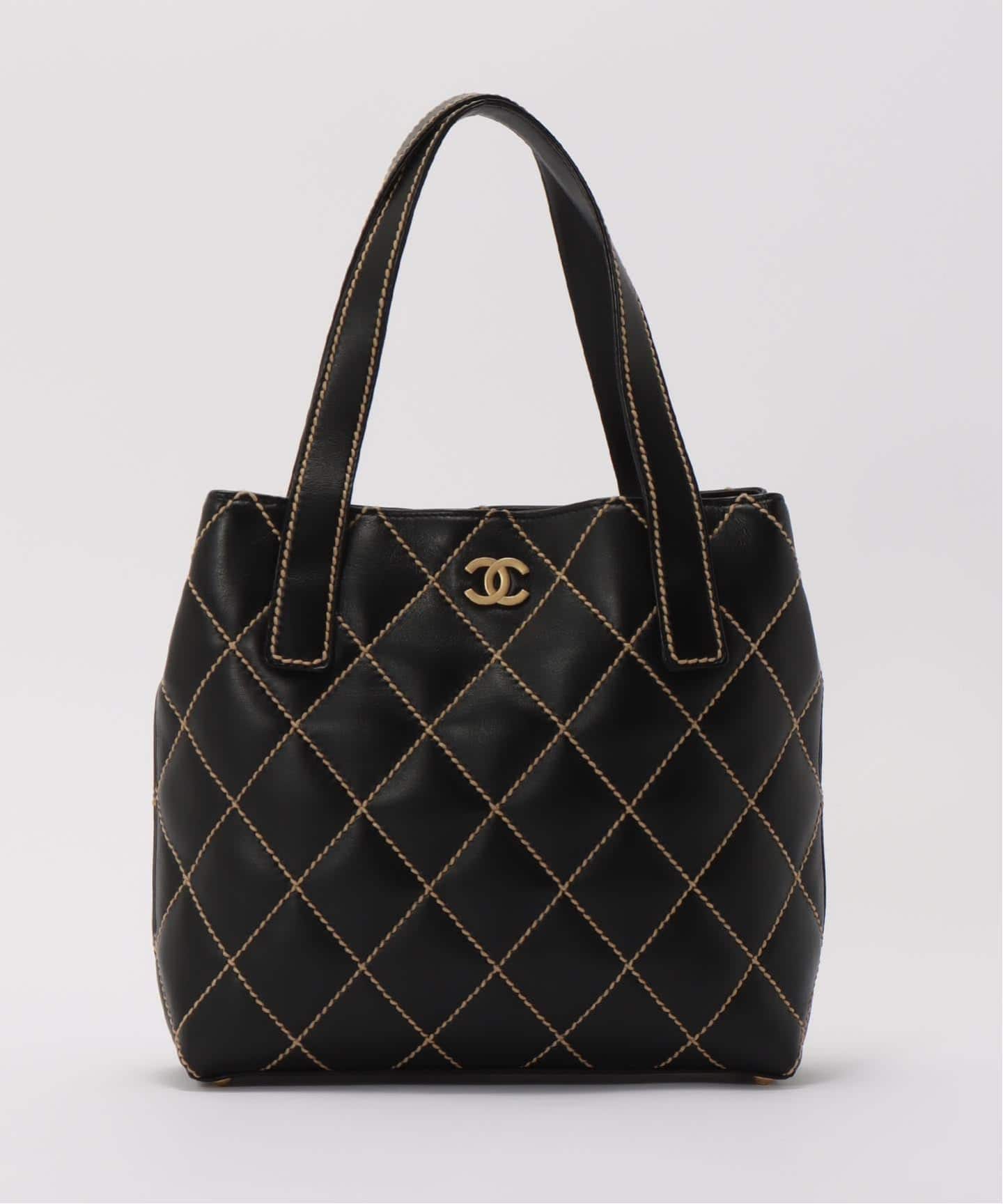 VINTAGE CHANEL/シャネル】Wild stitch トートバッグ（トートバッグ