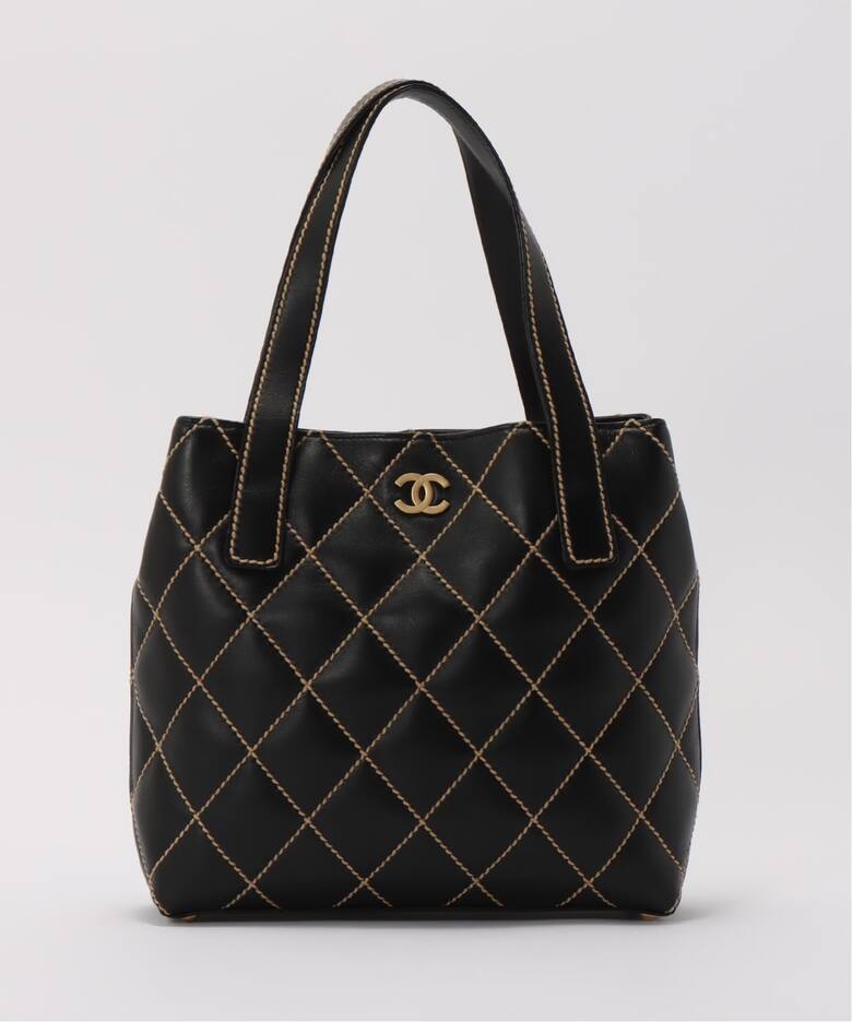 VINTAGE CHANEL/シャネル】Wild stitch トートバッグ（トートバッグ 