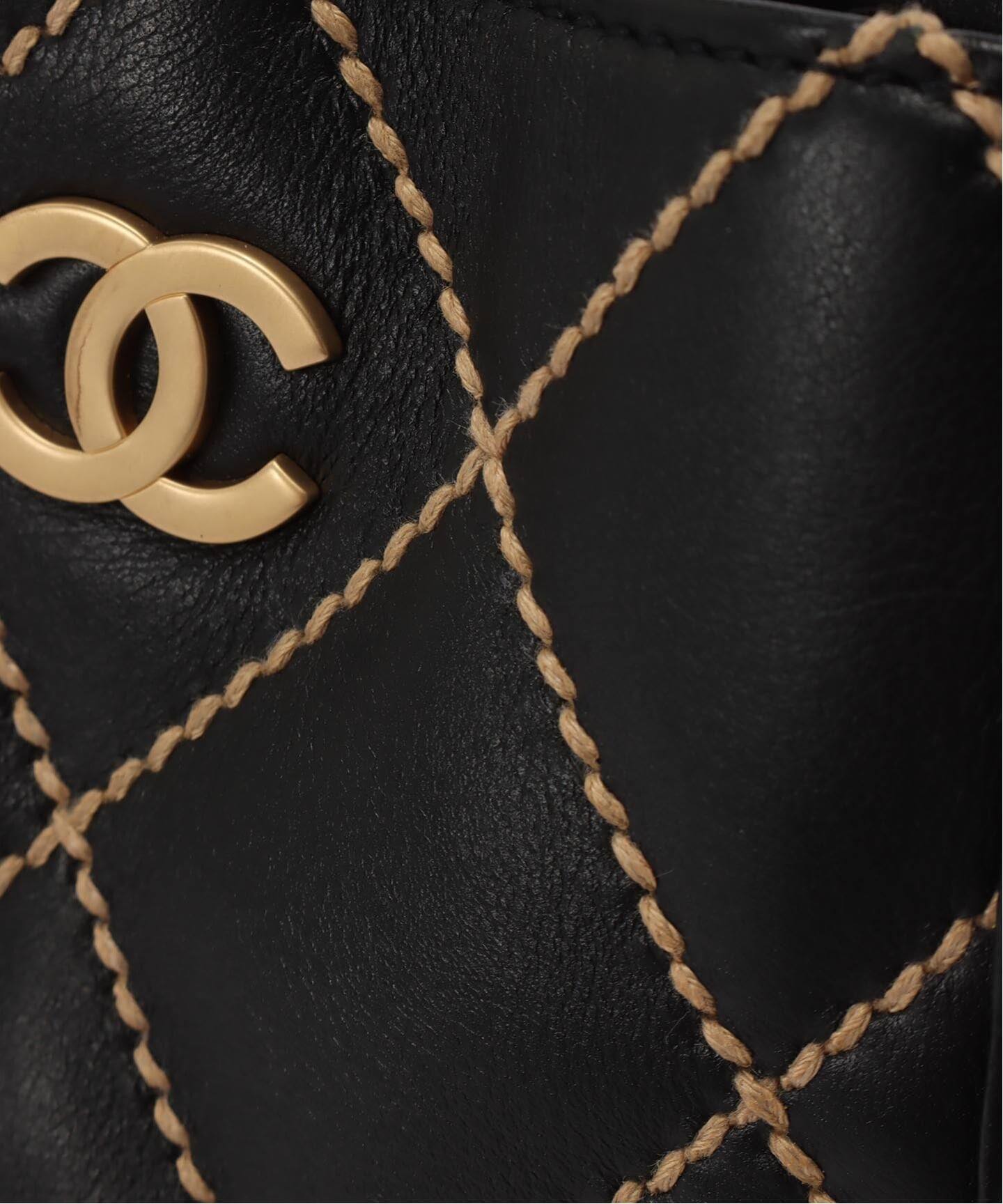 VINTAGE CHANEL/シャネル】Wild stitch トートバッグ（トートバッグ