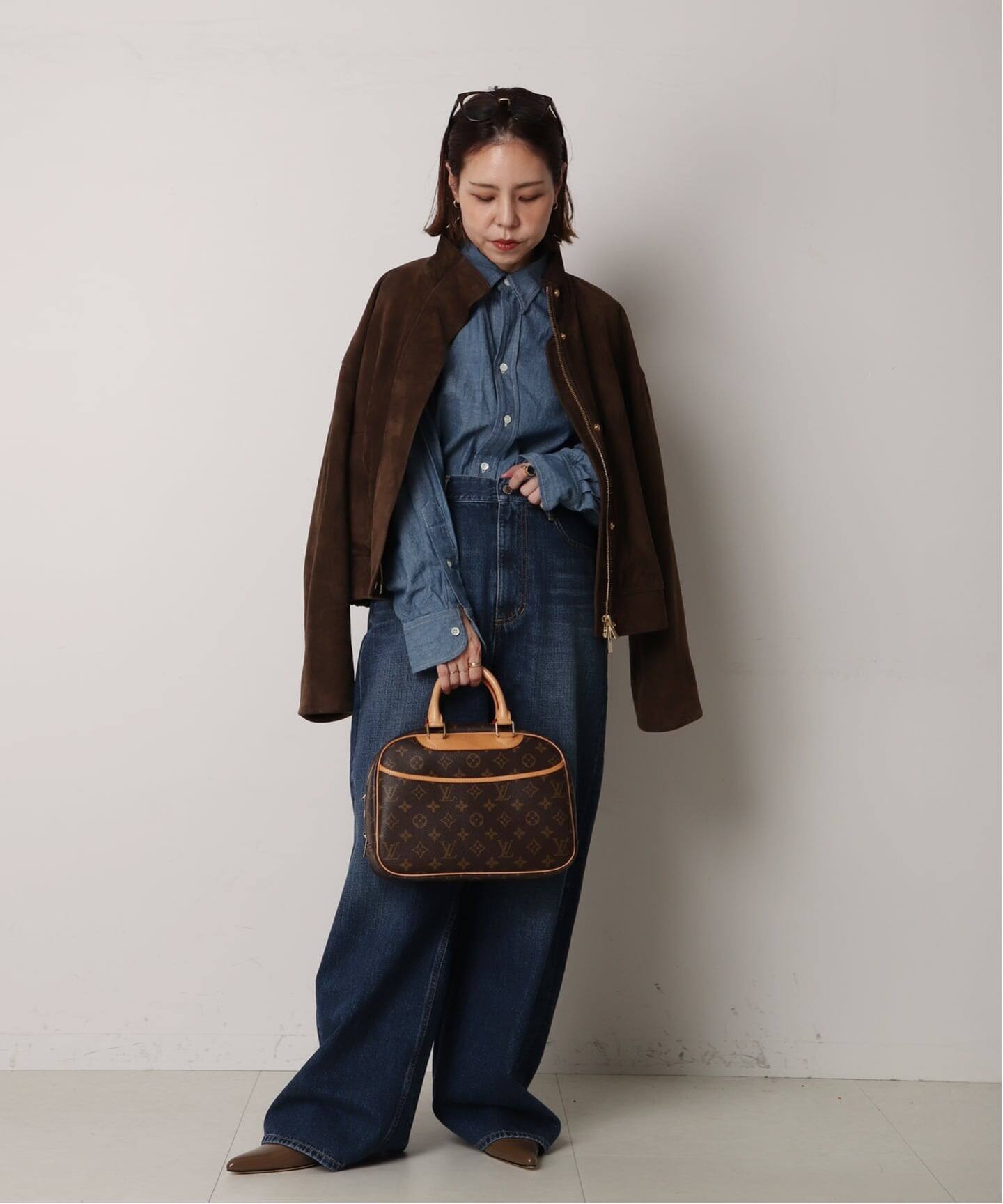 VINTAGE LOUIS VUITTON/ルイ ヴィトン】Truville（ハンドバッグ