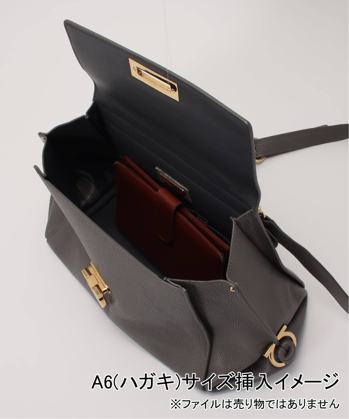 VINTAGE FERRAGAMO/フェラガモ】Sofia 2wayバッグ gancini