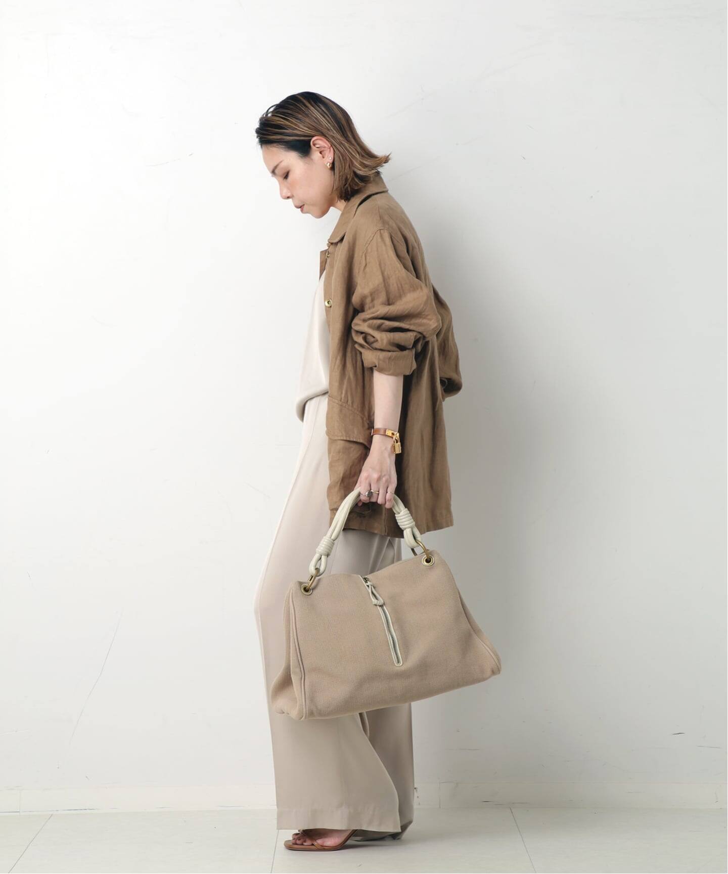 VINTAGE BOTTEGA VENETA/ボッテガ ヴェネタ】ハンドバッグ cotton