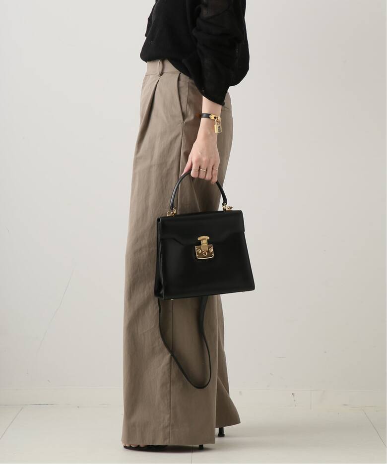 VINTAGE GUCCI/グッチ】Lady lock 2wayバッグ 24（ハンドバッグ 