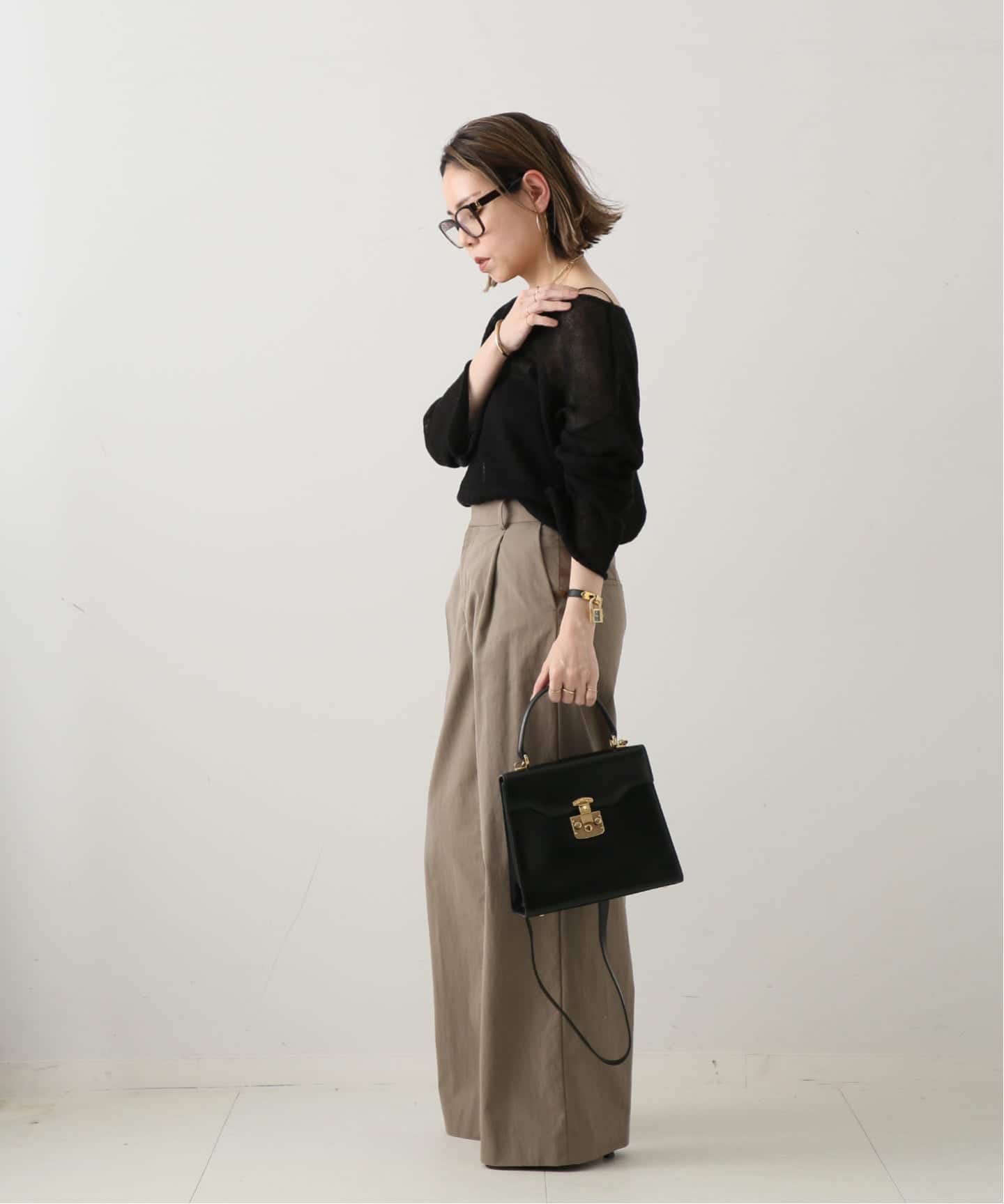 VINTAGE GUCCI/グッチ】Lady lock 2wayバッグ 24（ハンドバッグ