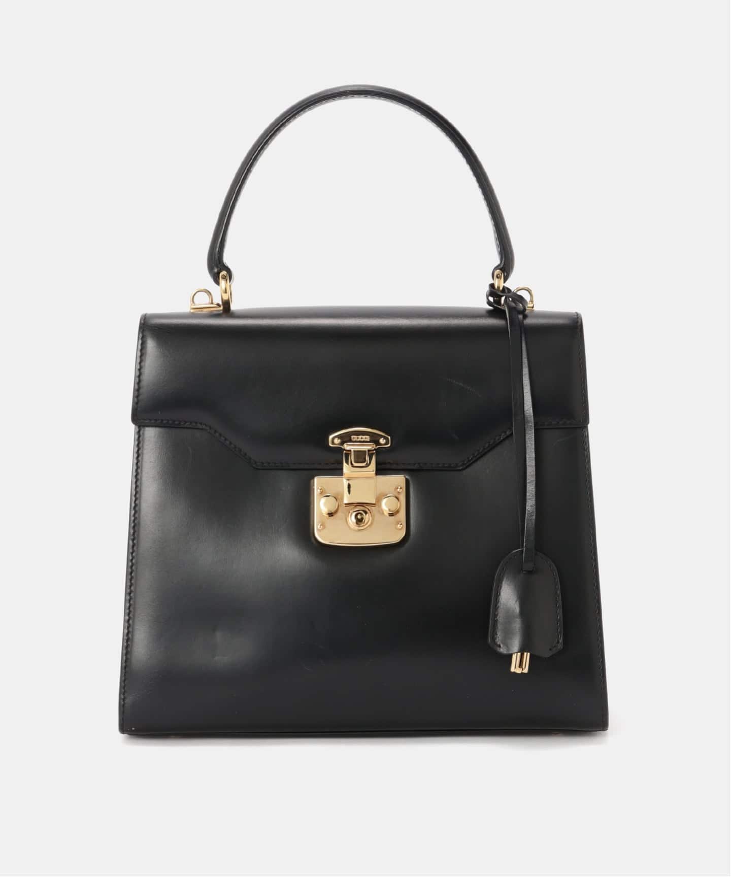 VINTAGE GUCCI/グッチ】Lady lock 2wayバッグ 24（ハンドバッグ