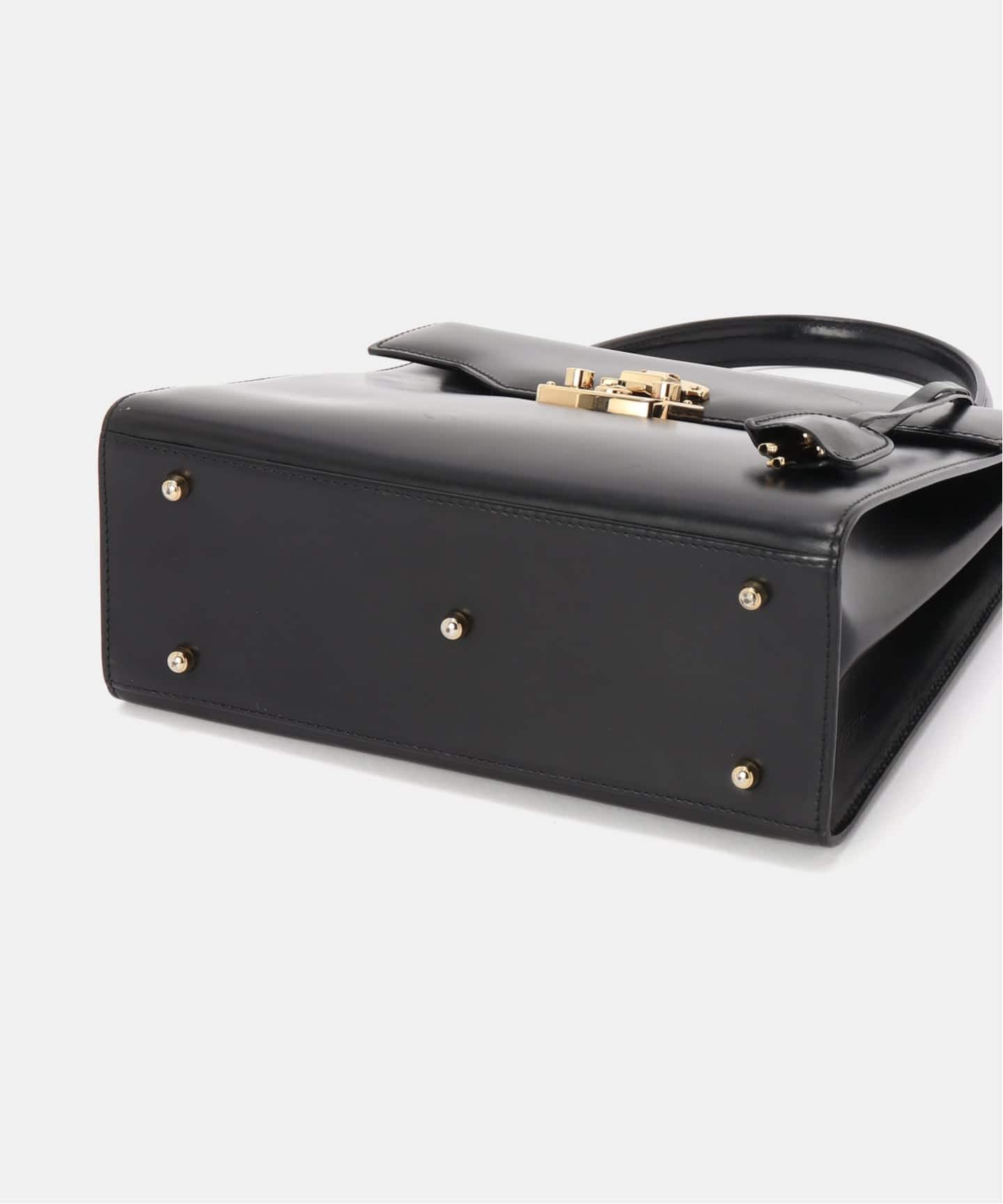 VINTAGE GUCCI/グッチ】Lady lock 2wayバッグ 24（ハンドバッグ