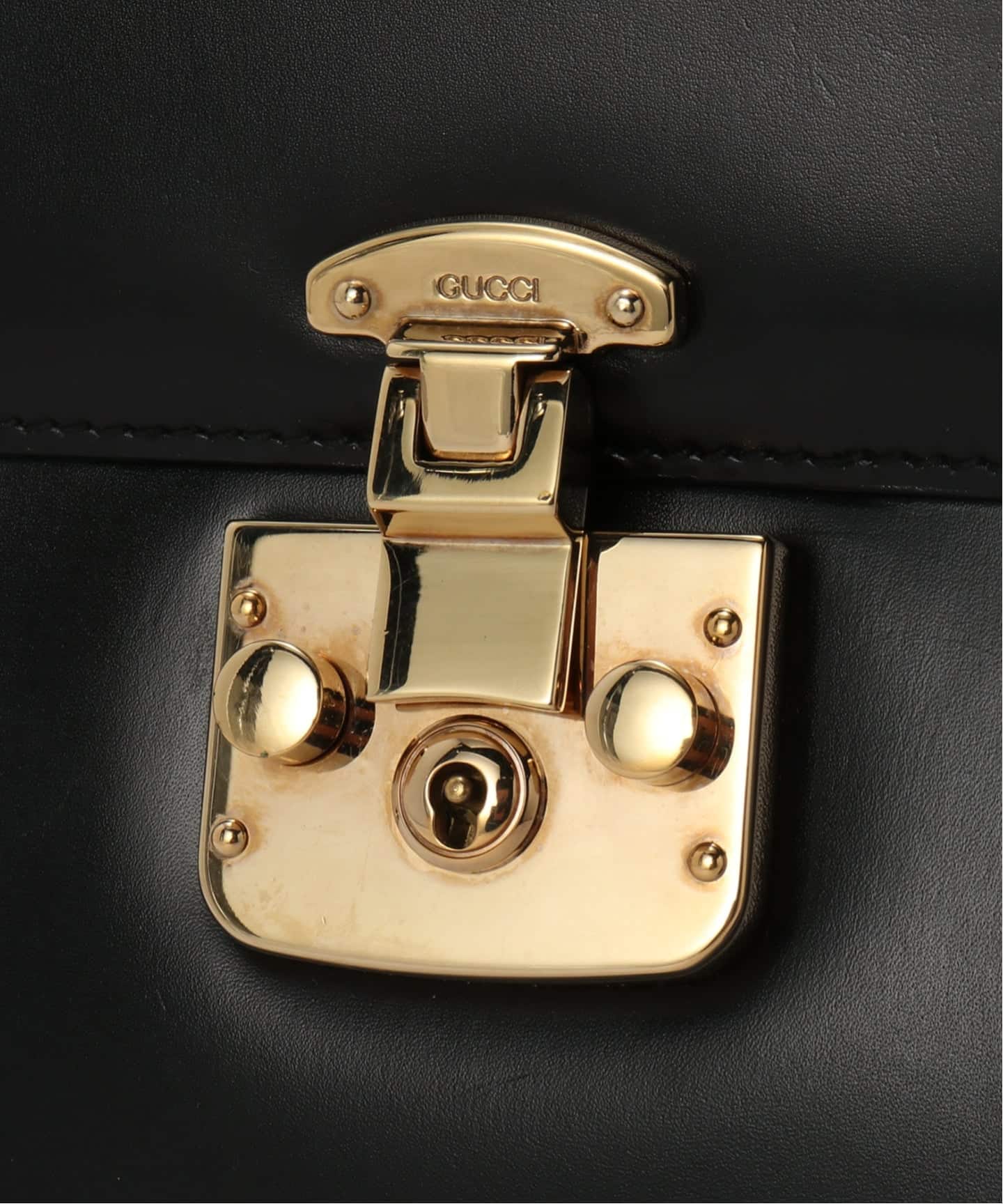 VINTAGE GUCCI/グッチ】Lady lock 2wayバッグ 24（ハンドバッグ