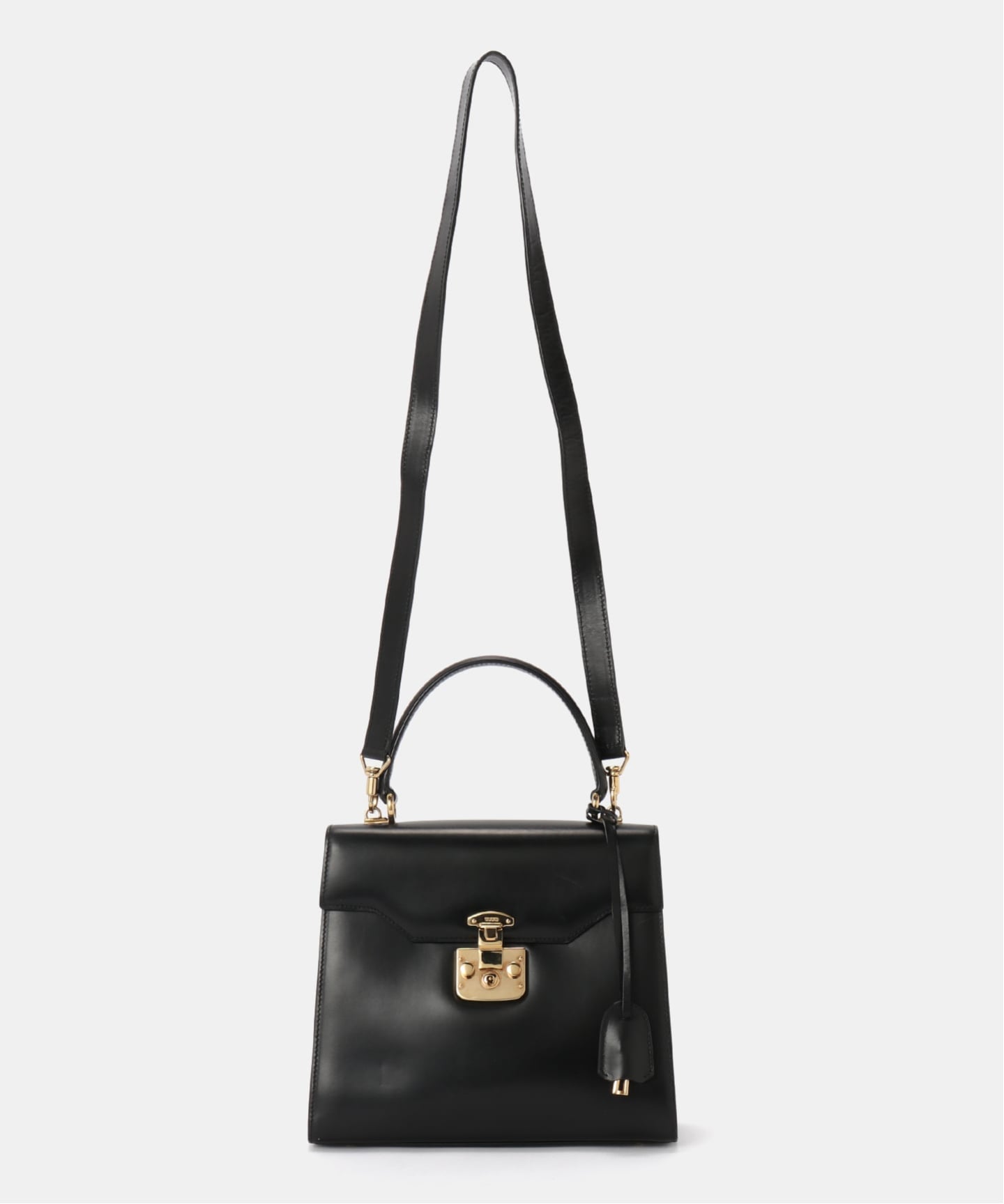 VINTAGE GUCCI/グッチ】Lady lock 2wayバッグ 24（ハンドバッグ