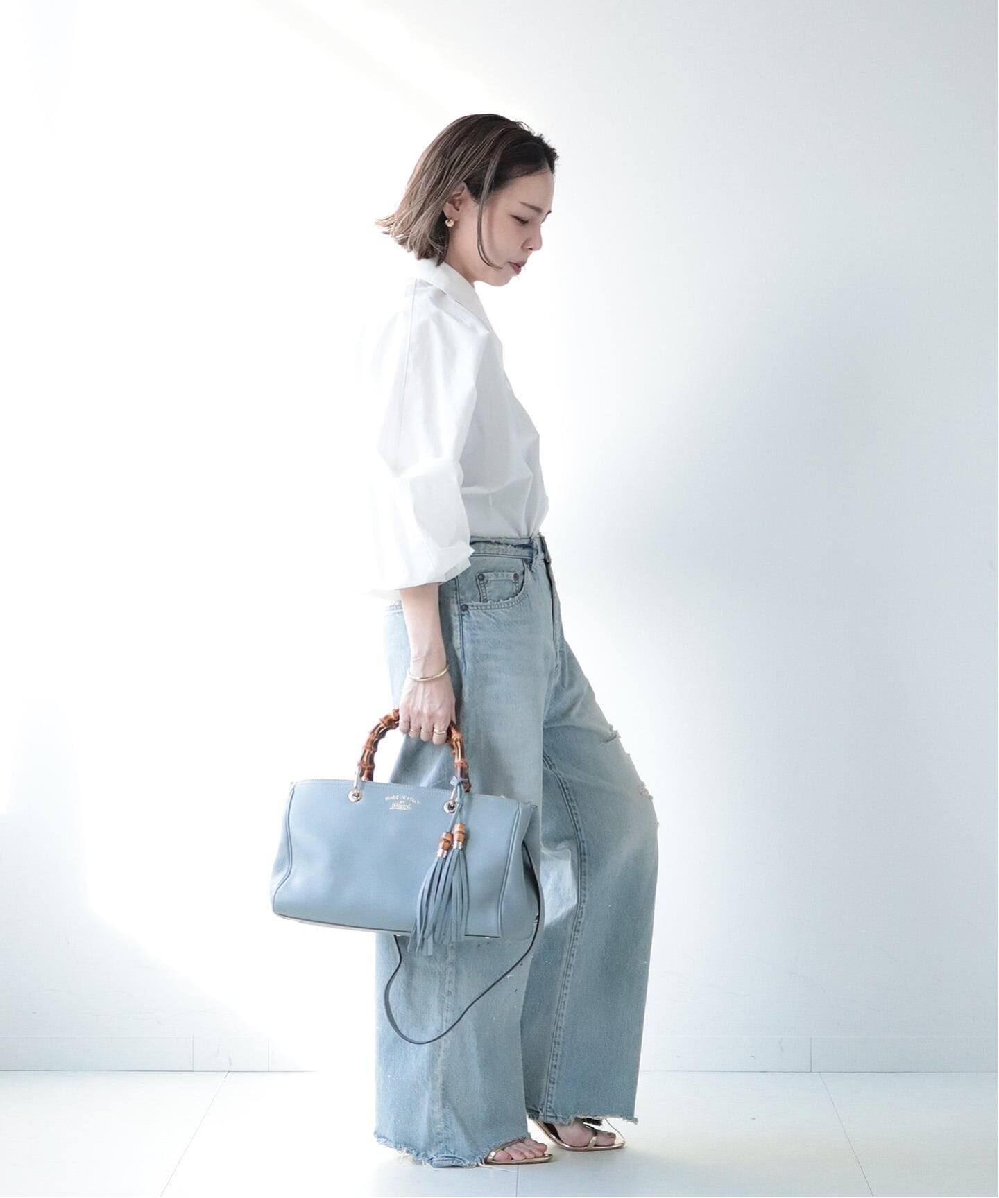 VINTAGE GUCCI/グッチ】 Bamboo shopper 32 2way（ハンドバッグ