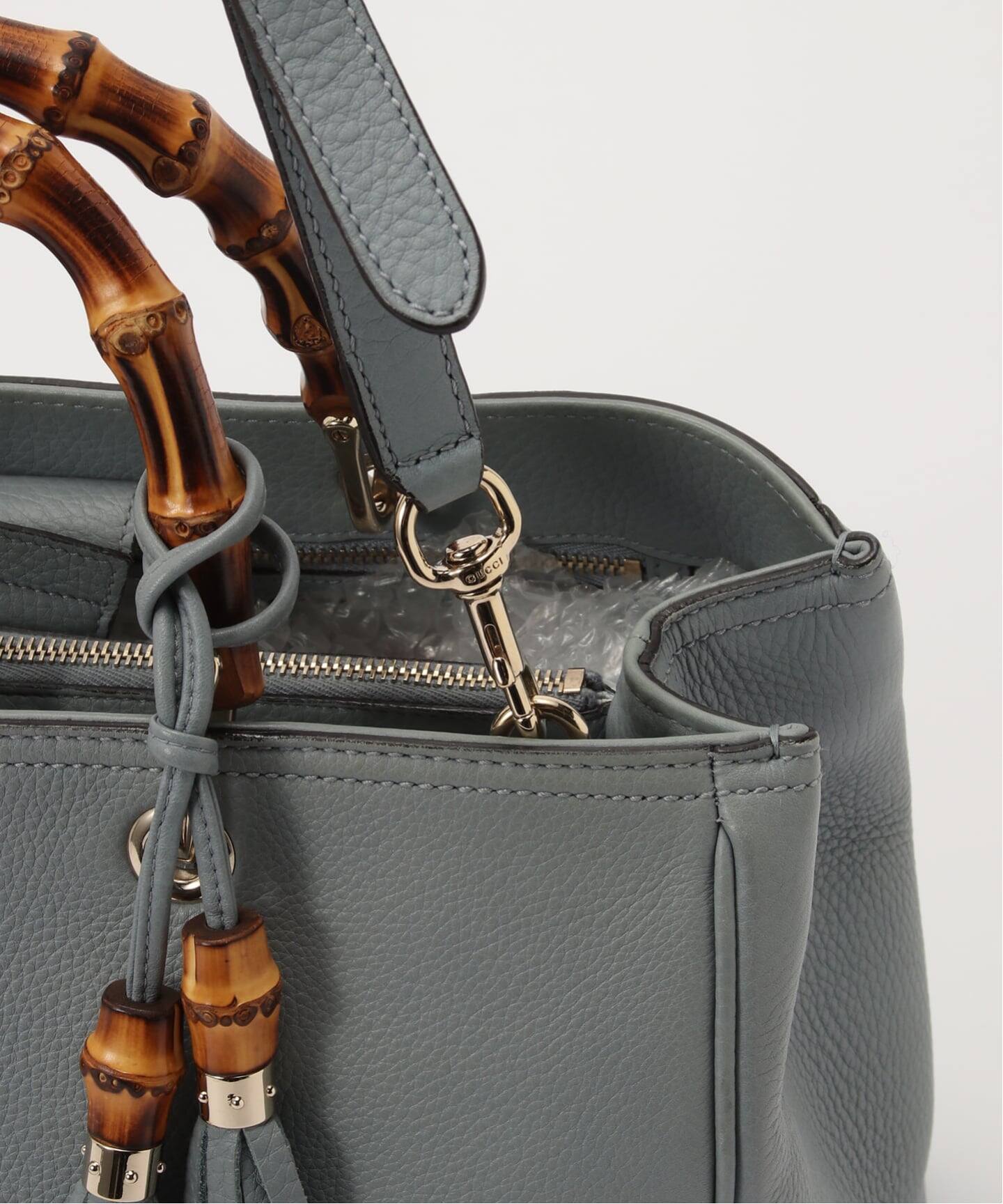 VINTAGE GUCCI/グッチ】 Bamboo shopper 32 2way(ハンドバッグ VINTAGE GUCCI/グッチ】 Bamboo shopper 32 2way(ハンドバッグ
