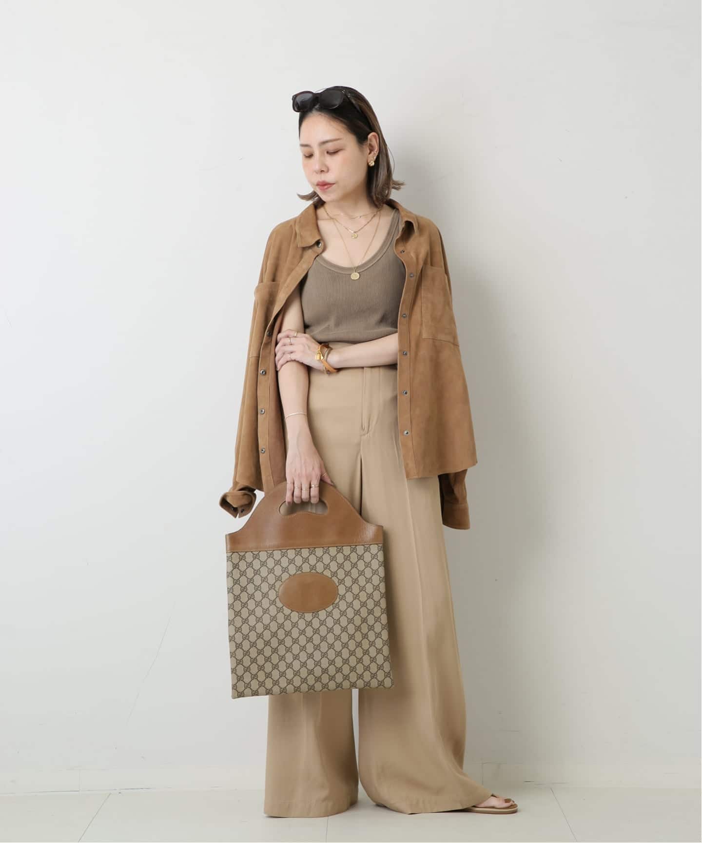 古*︎様 GUCCI GGパターン ハンドバッグ VINTAGE GUCCI/グッチ】ハンドバッグ gg（ハンドバッグ）｜DECOUVERTE