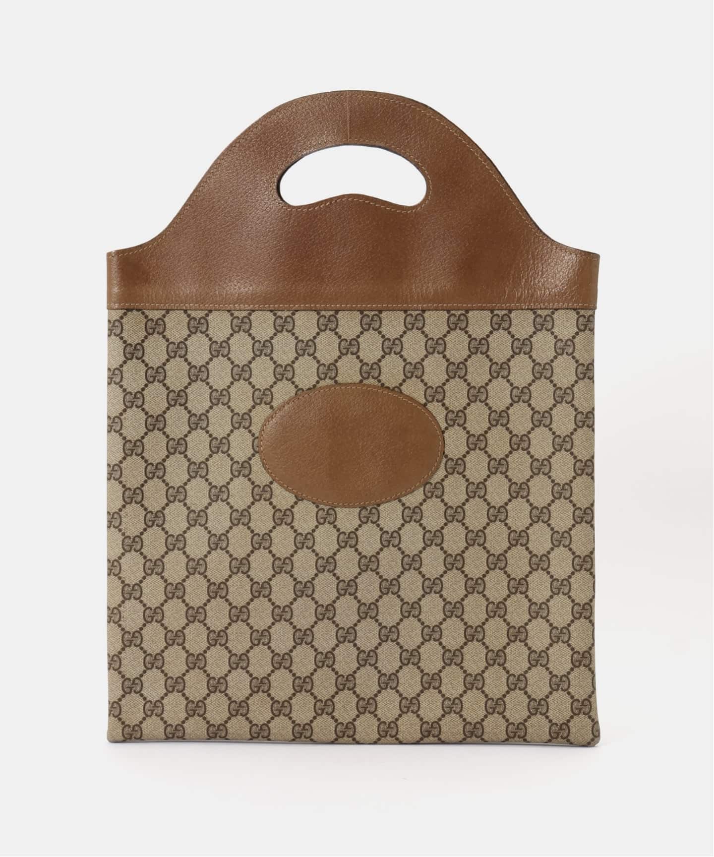 VINTAGE GUCCI/グッチ】ハンドバッグ gg（ハンドバッグ）｜DECOUVERTE