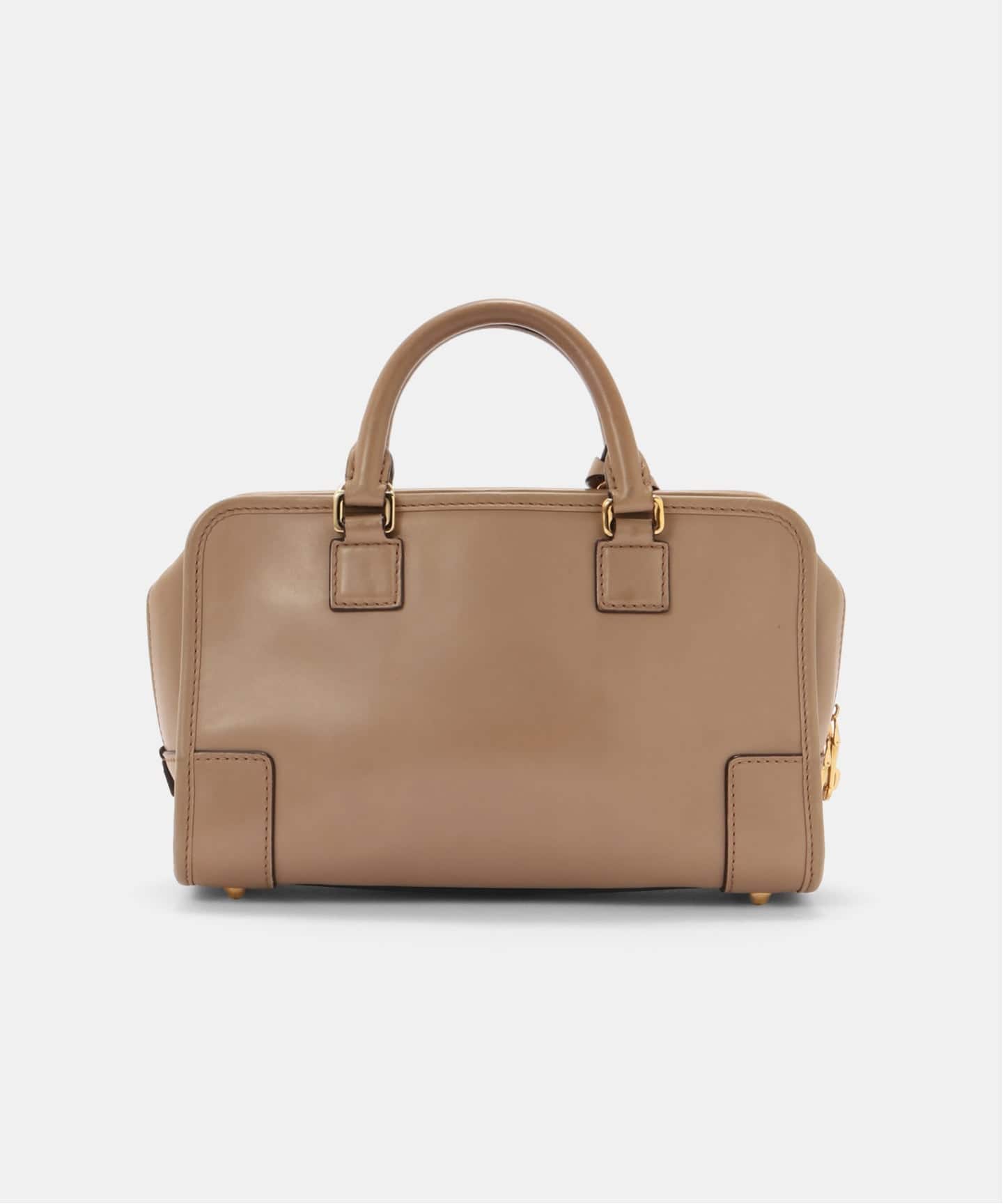 LOEWE キャメルブラウンレザーハンドバッグ 【公式通販】