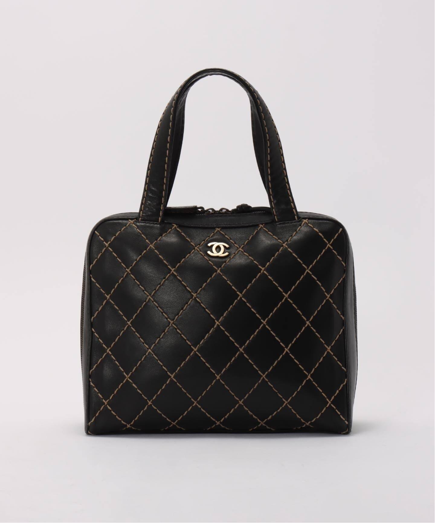 VINTAGE CHANEL/シャネル】Wild stitch ハンドバッグ（ハンドバッグ