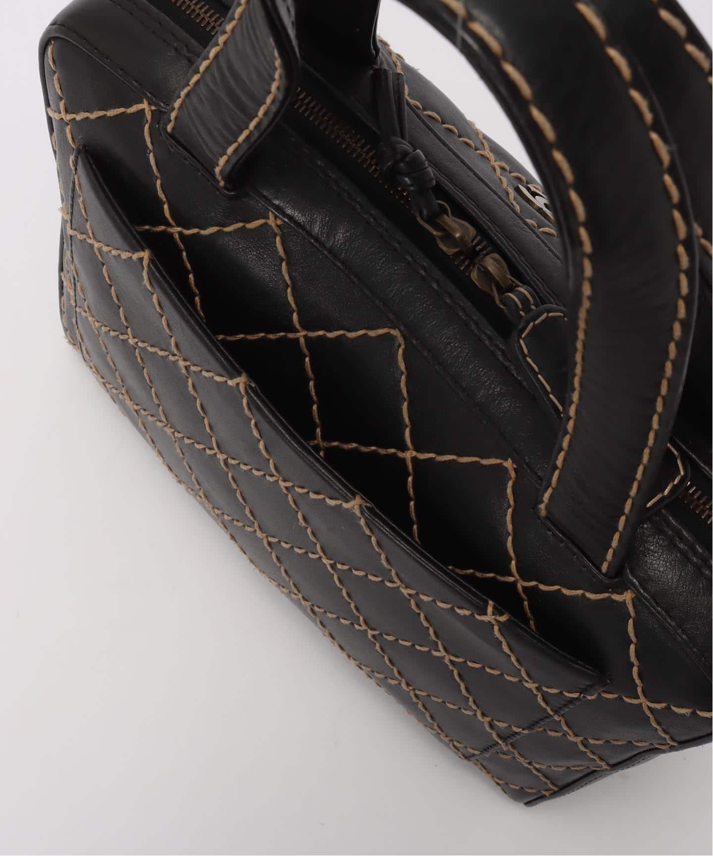VINTAGE CHANEL/シャネル】Wild stitch ハンドバッグ（ハンドバッグ