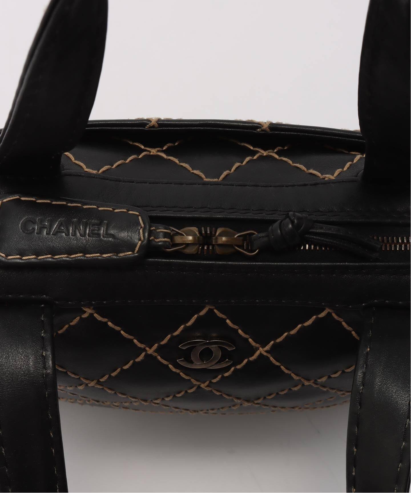VINTAGE CHANEL/シャネル】Wild stitch ハンドバッグ（ハンドバッグ