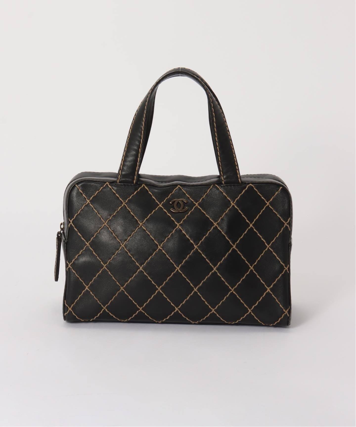 VINTAGE CHANEL/シャネル】Wild stitch ハンドバッグ（ハンドバッグ