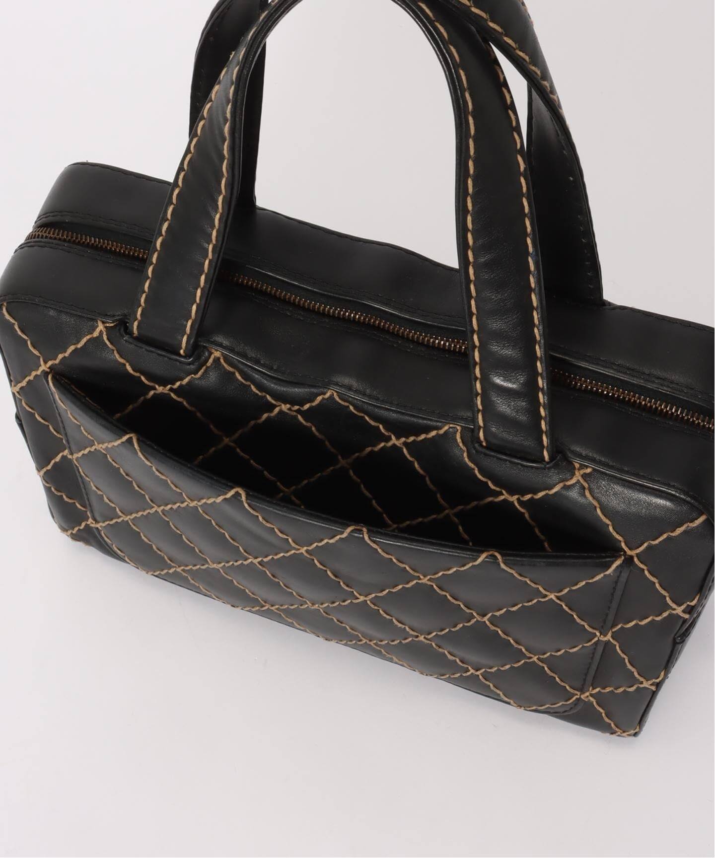 VINTAGE CHANEL/シャネル】Wild stitch ハンドバッグ（ハンドバッグ
